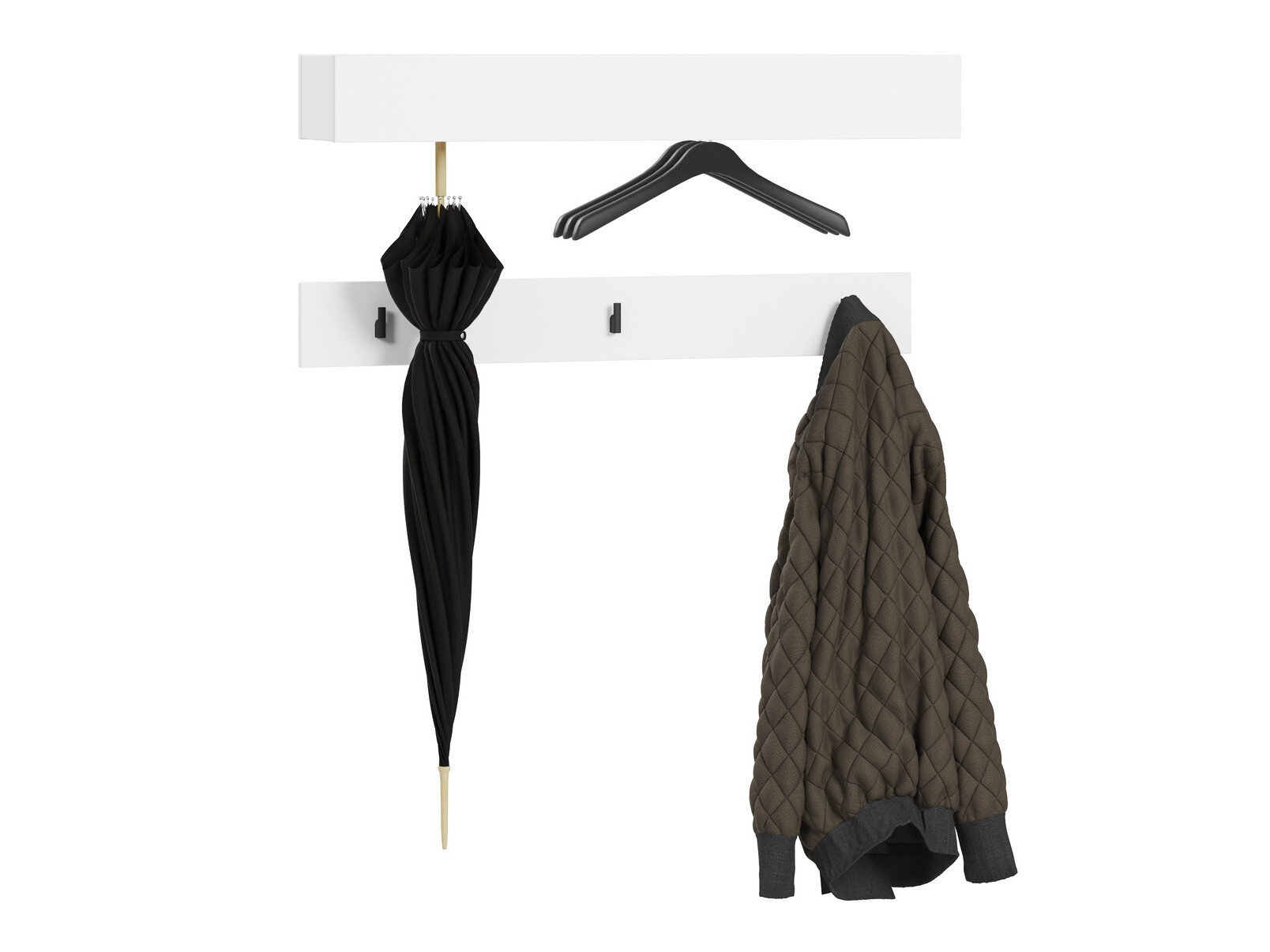 Vješalica Lorcama 103 (Bijela)