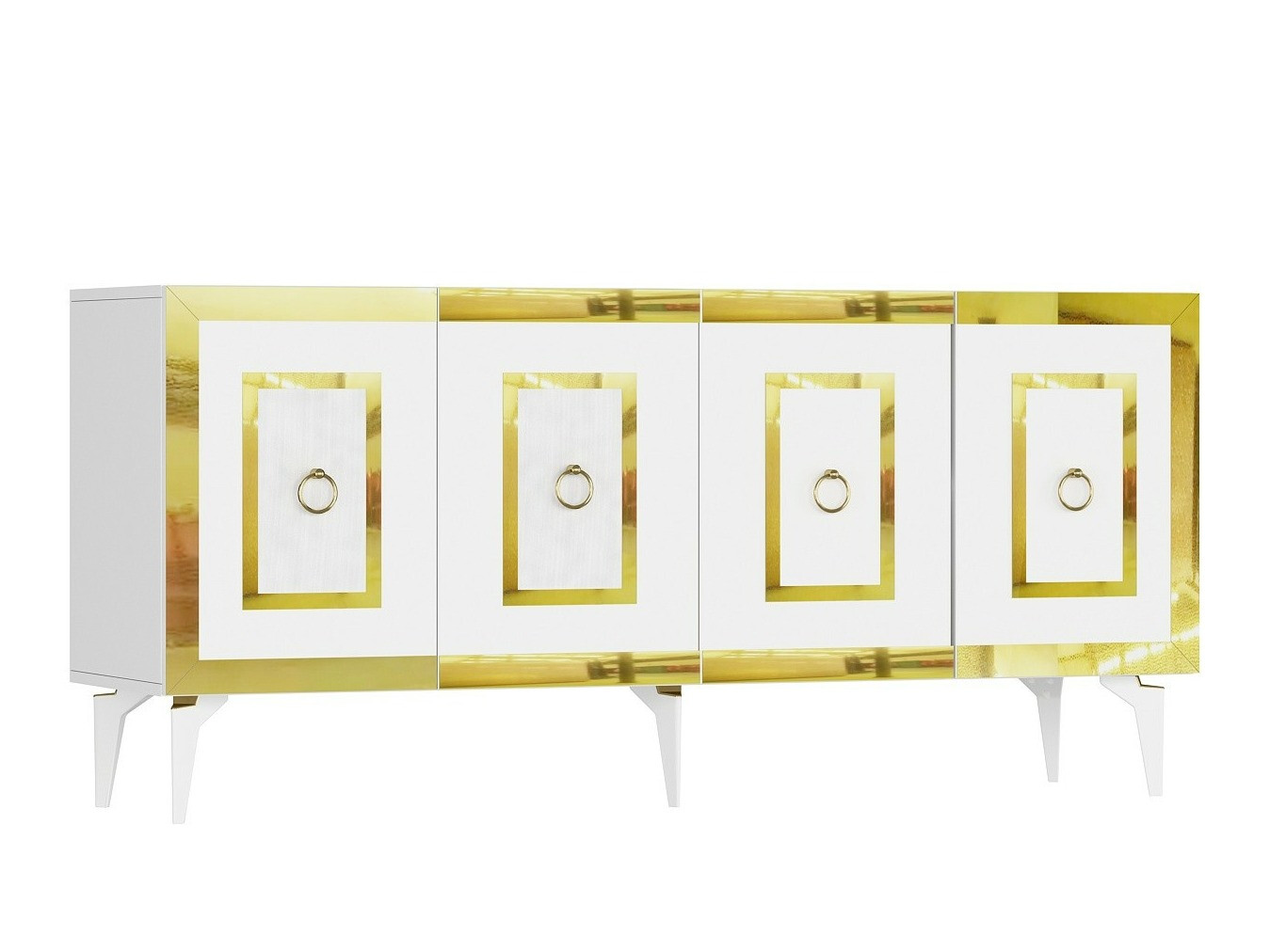 Ormarić Kailua 2408 (Bijela + Zlatna)