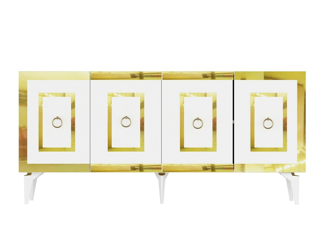 Ormarić Kailua 2408 (Bijela + Zlatna)