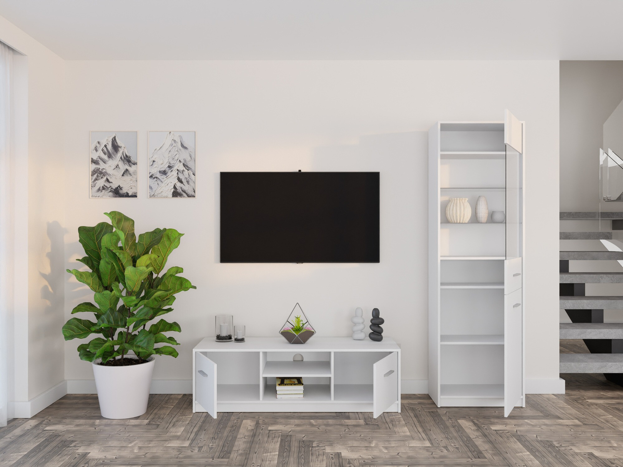 Set za dnevni boravak Novsore 161 (Bijela)