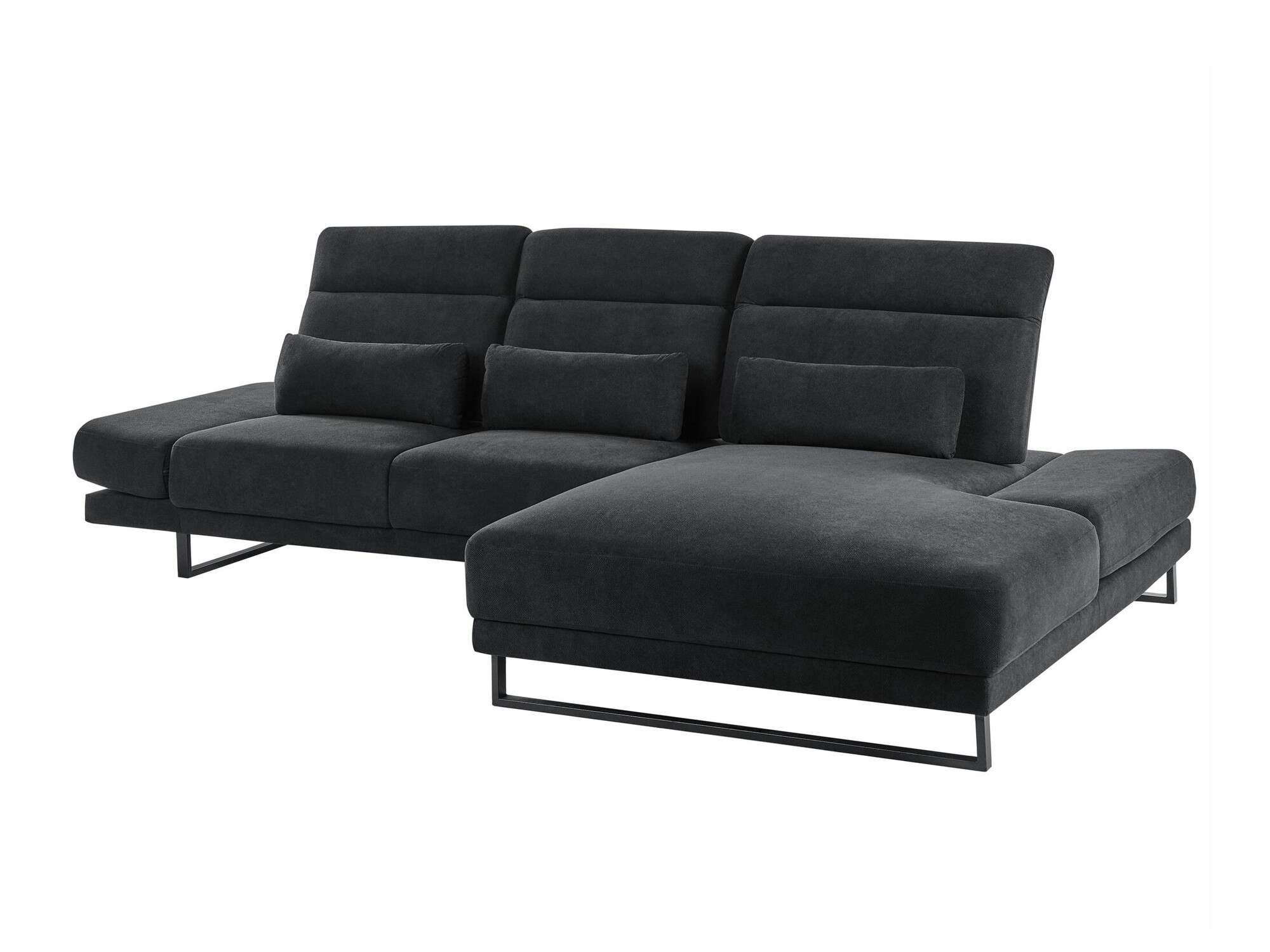 Kutna garnitura Berwyn 2552 (Crna)