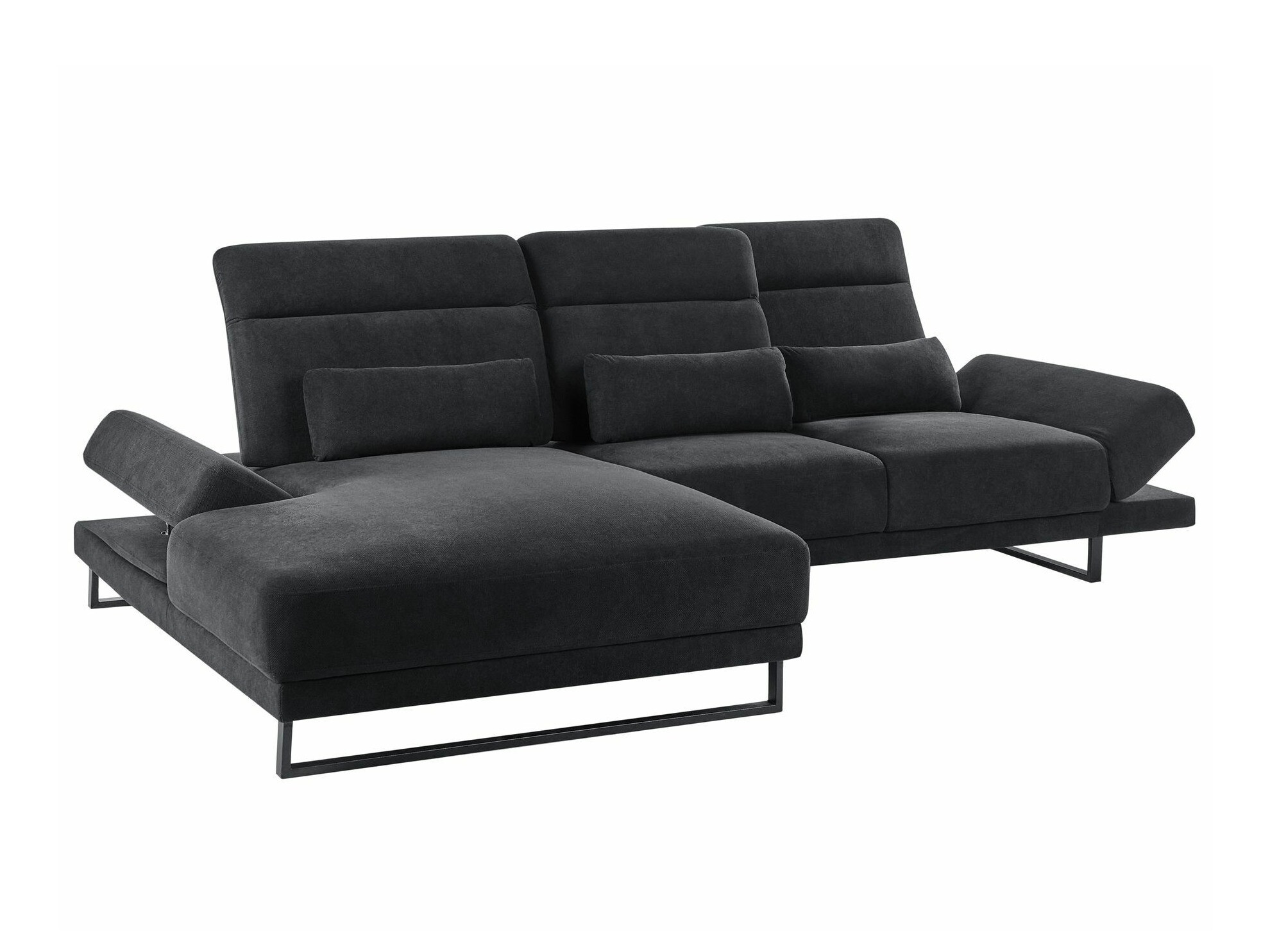 Kutna garnitura Berwyn 2552 (Crna)