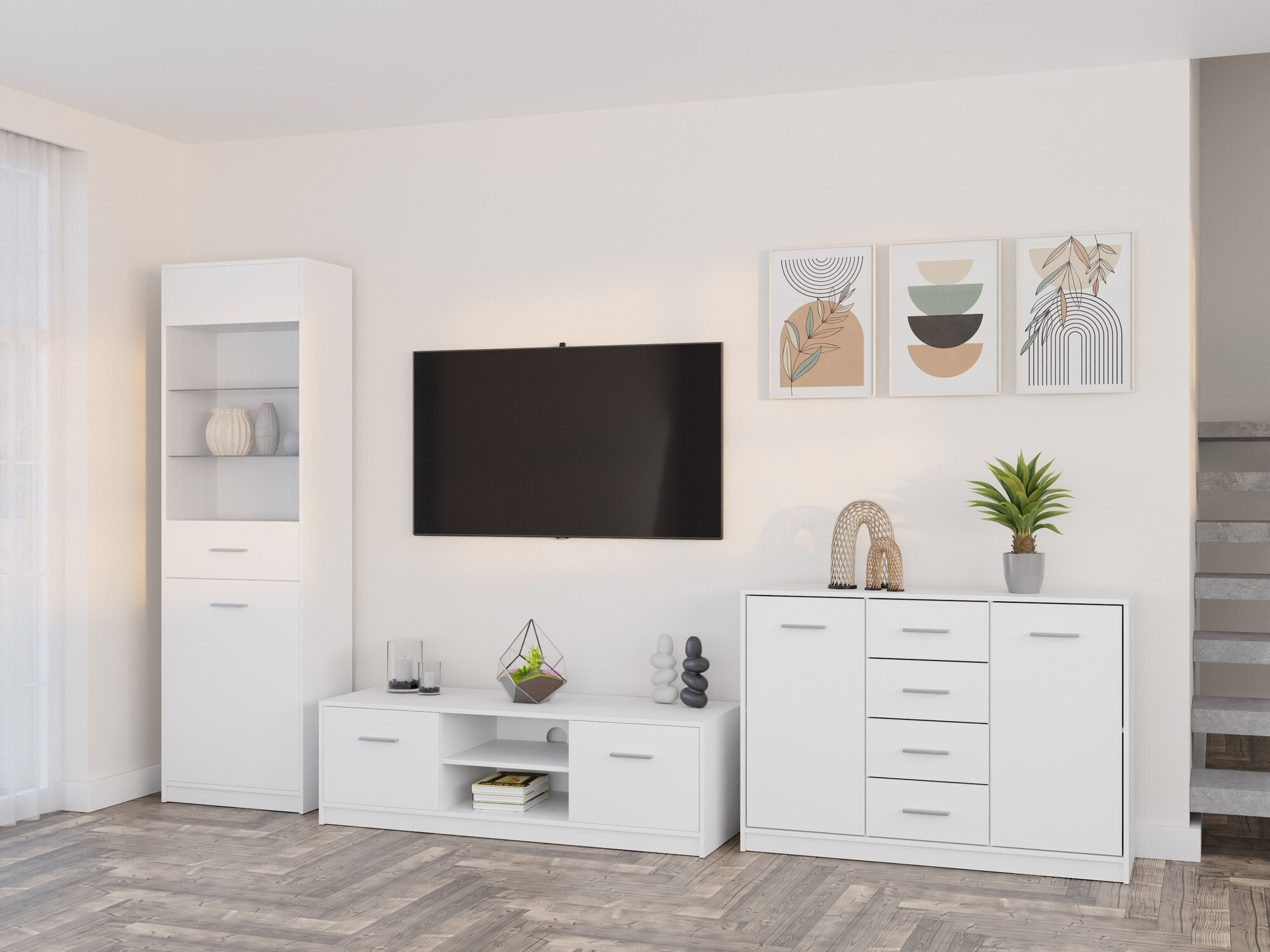 Set za dnevni boravak Novsore 162 (Bijela)