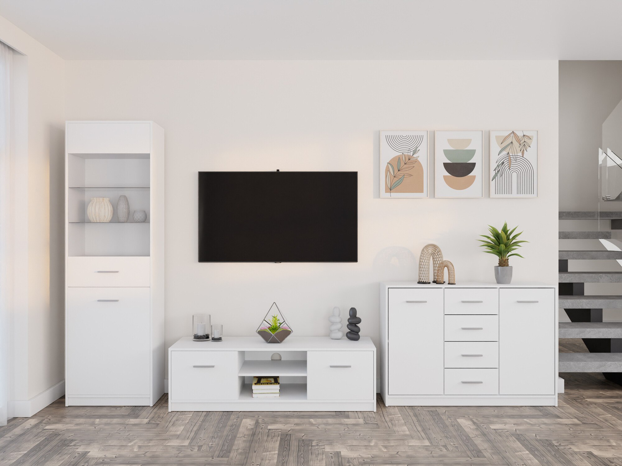 Set za dnevni boravak Novsore 162 (Bijela)