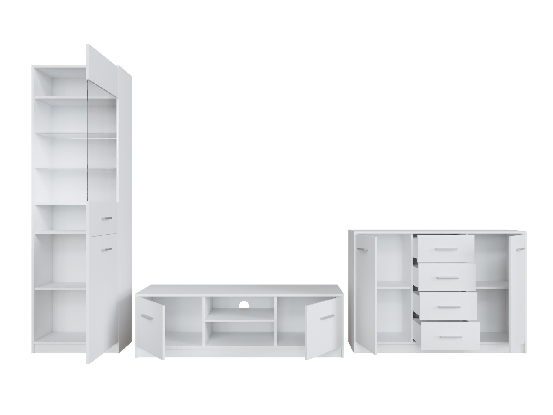 Set za dnevni boravak Novsore 162 (Bijela)