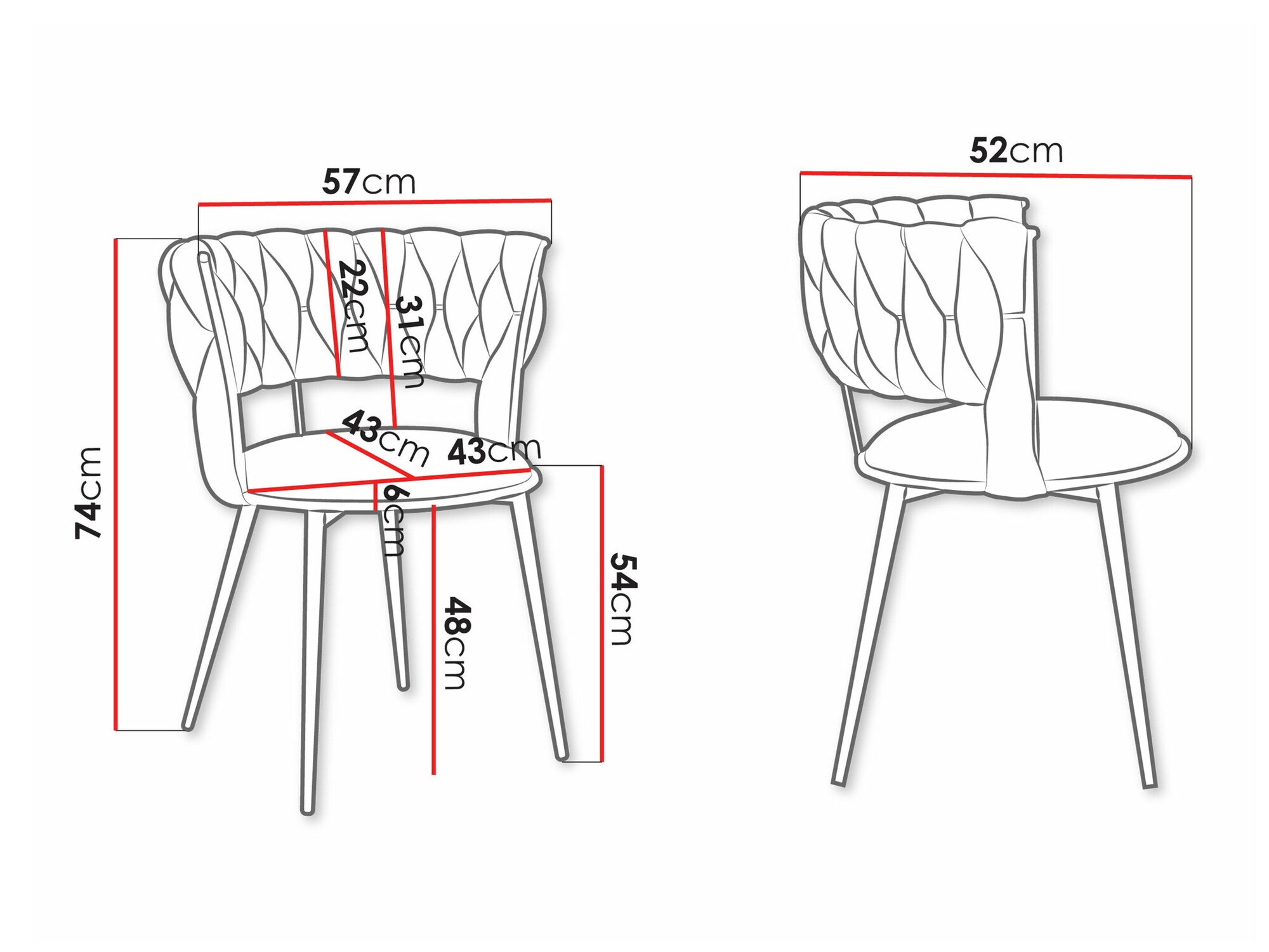 Stolica Comfivo Hilaritas X (Crna)