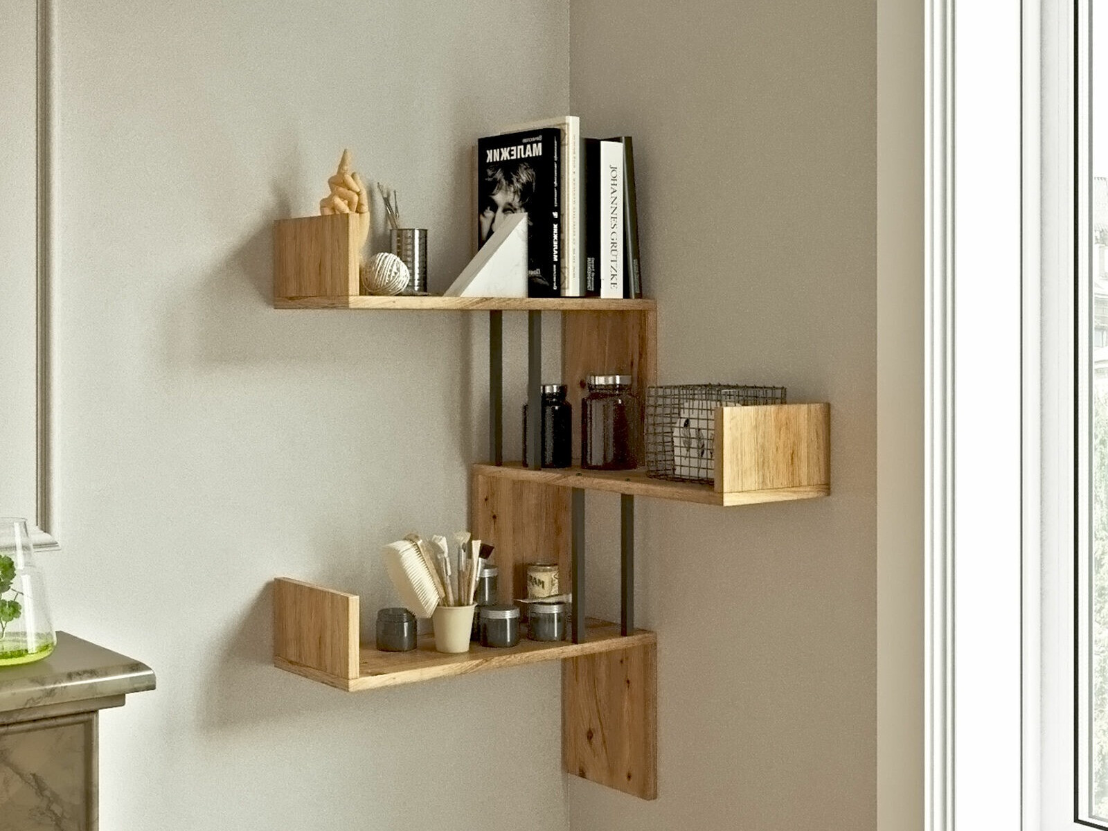 Zidna polica Kailua 2428