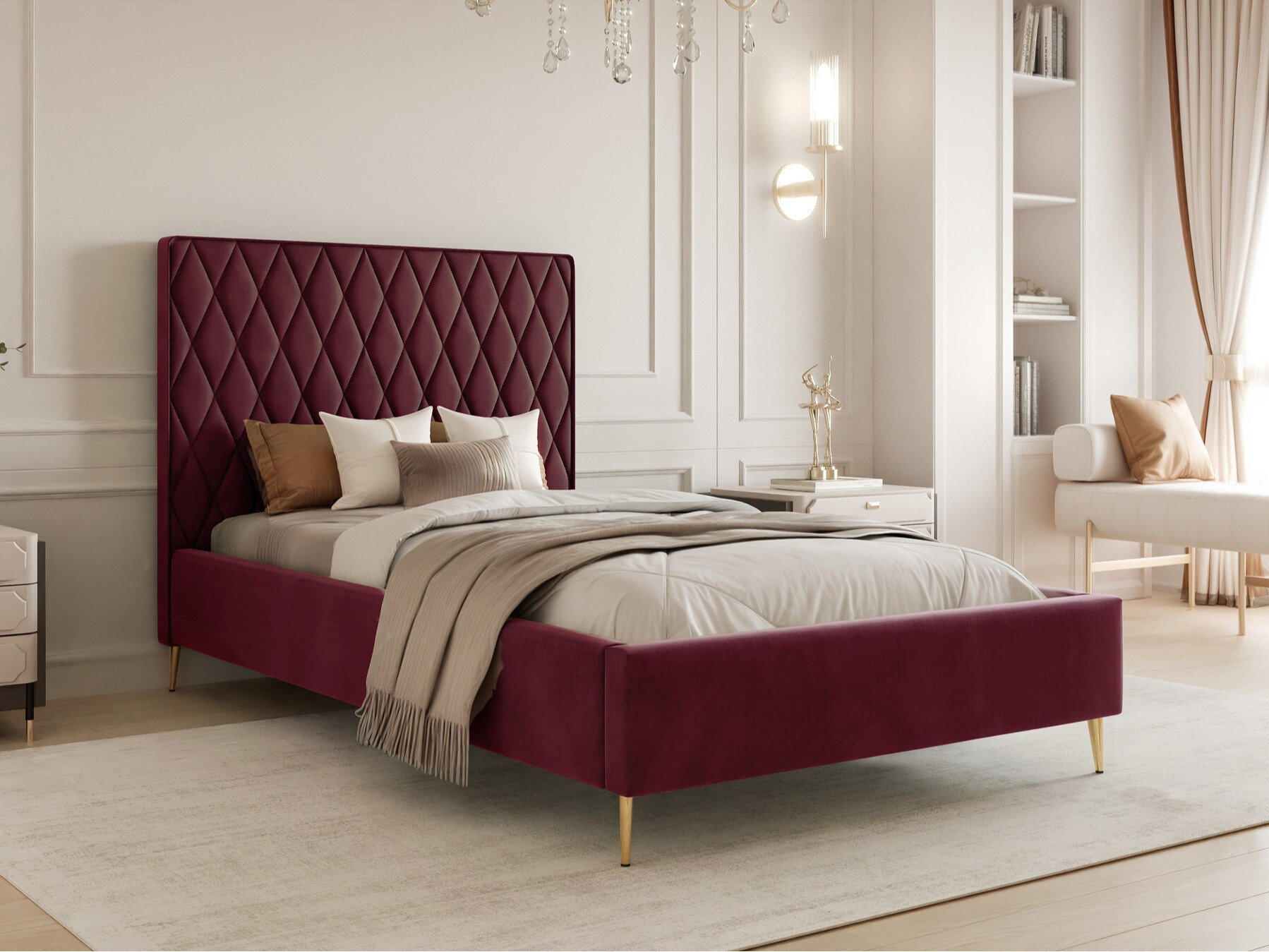 Krevet Martinez 108 (Magic Velvet 2229)