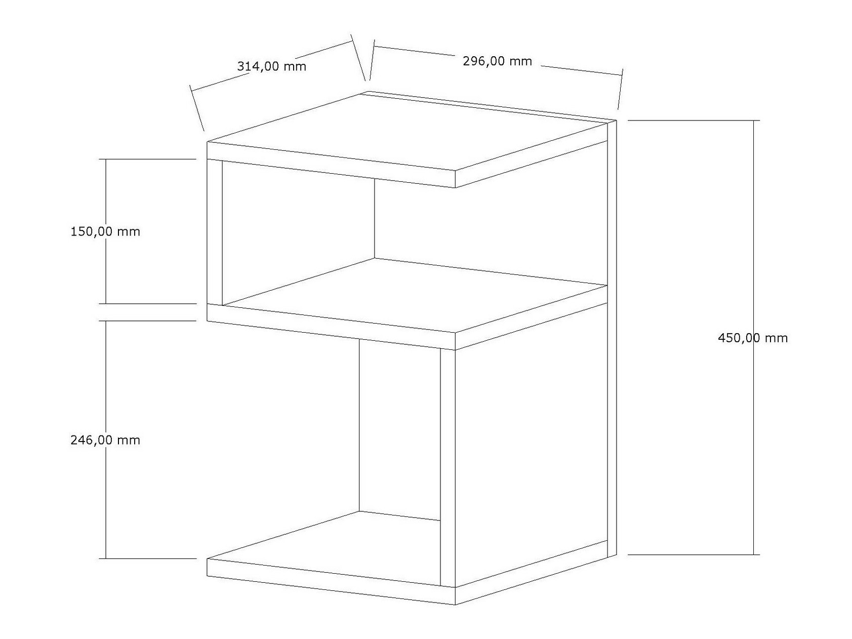 Pomoćni stolić Kailua 2439