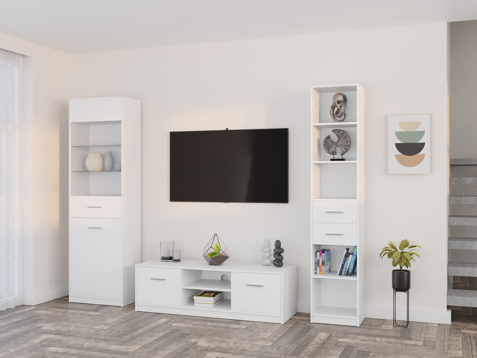 Set za dnevni boravak Novsore 163 (Bijela)