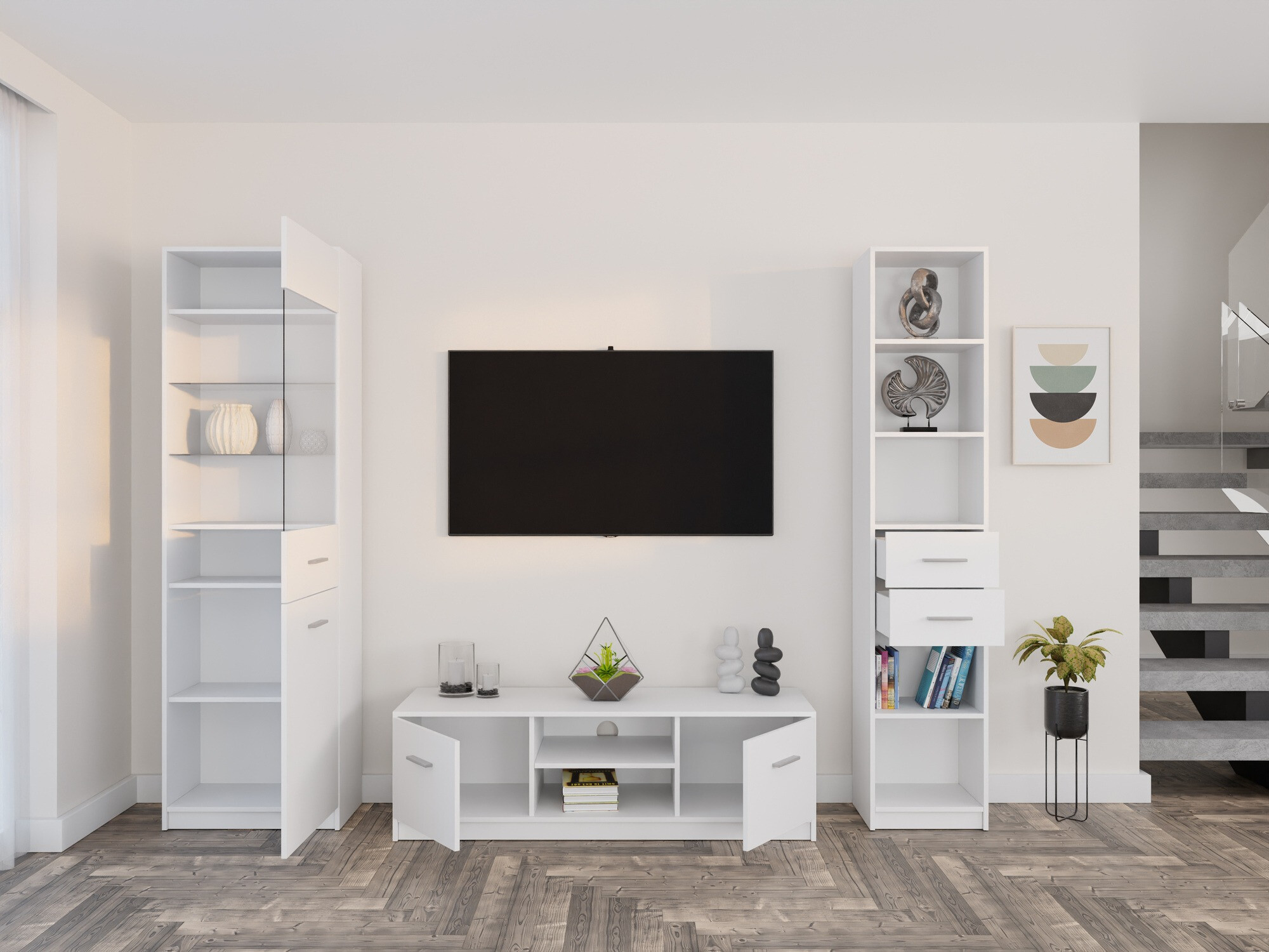 Set za dnevni boravak Novsore 163 (Bijela)