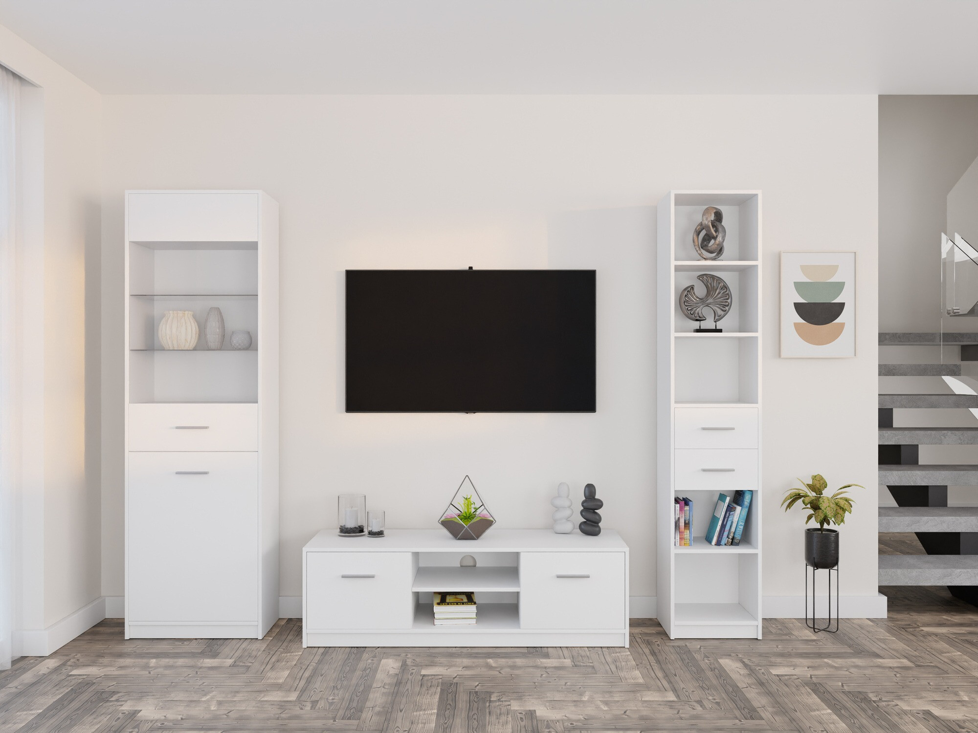 Set za dnevni boravak Novsore 163 (Bijela)