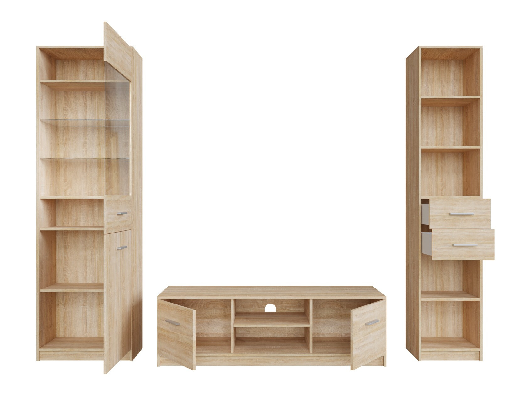 Set za dnevni boravak Novsore 163 (Sonoma hrast)