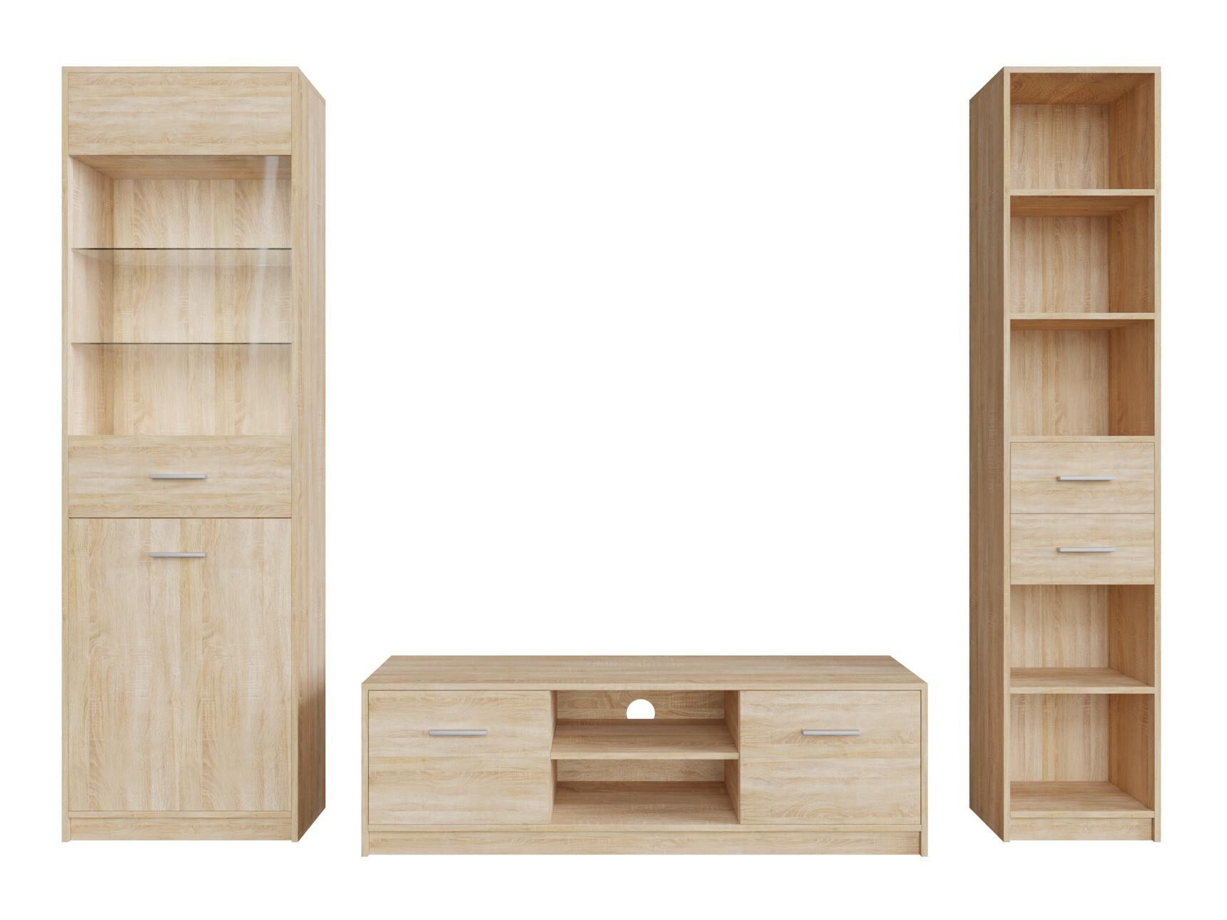 Set za dnevni boravak Novsore 163 (Sonoma hrast)