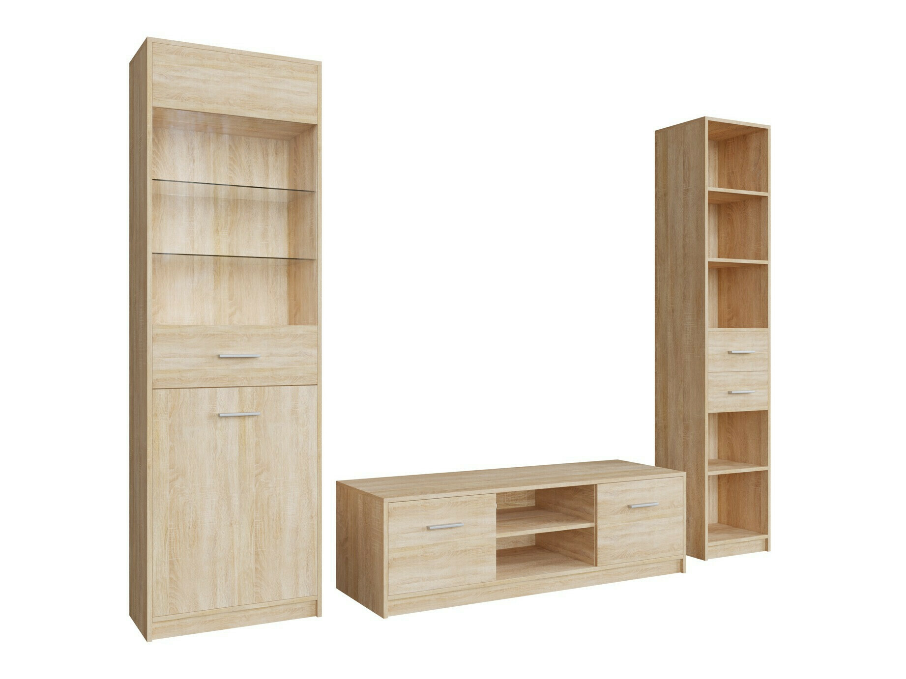 Set za dnevni boravak Novsore 163 (Sonoma hrast)