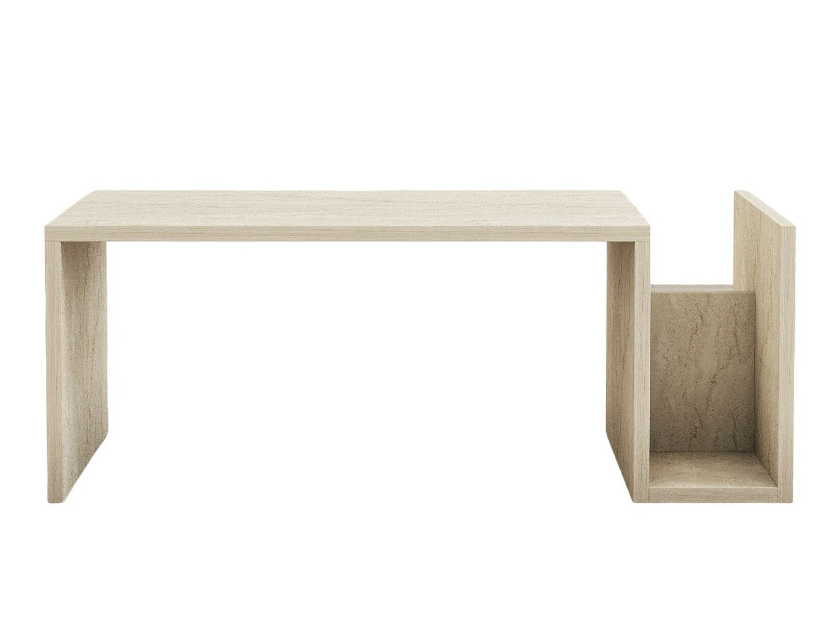 Stolić za kavu Kailua 2434 (Svijetli travertin)