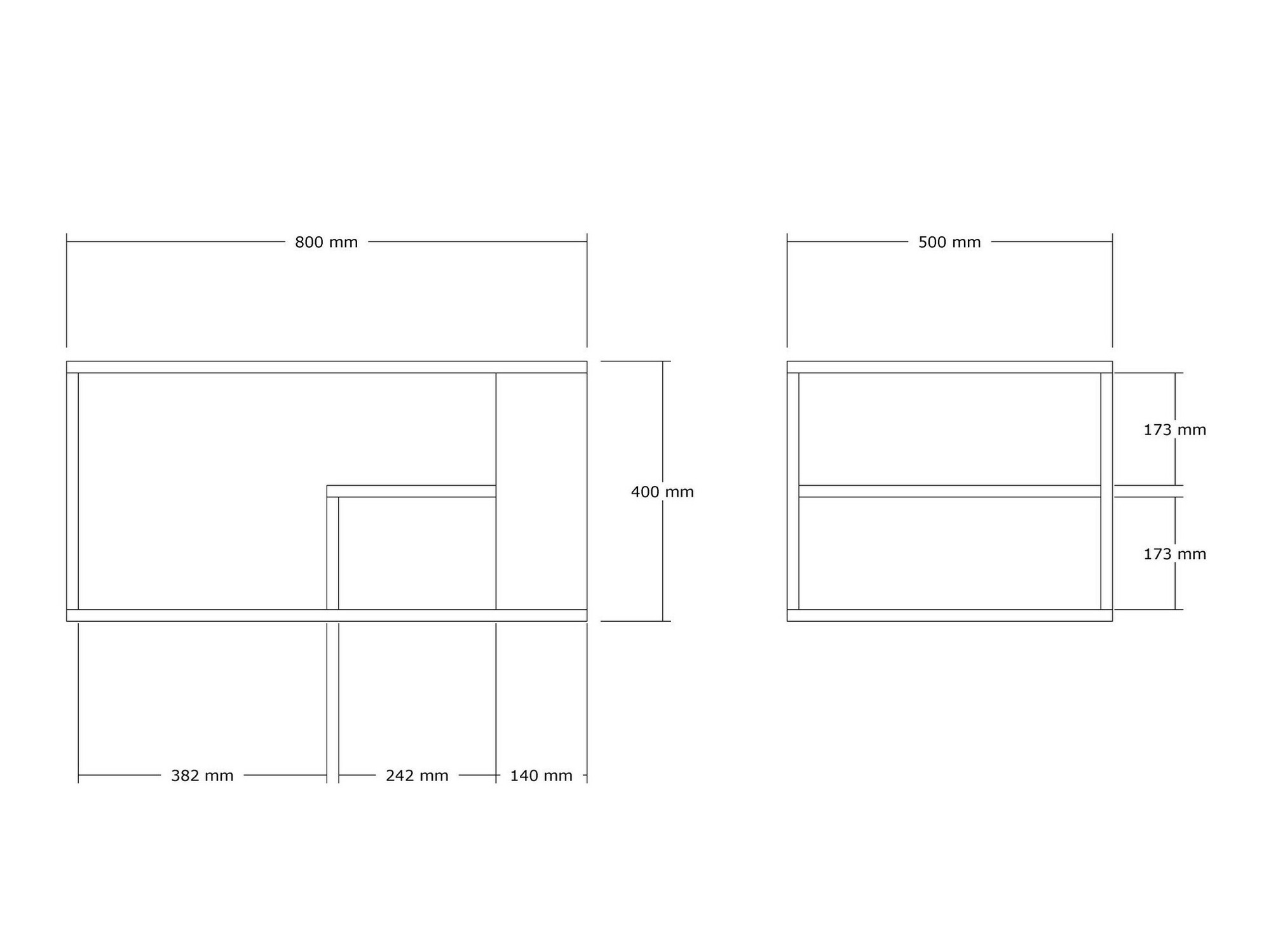 Stolić za kavu Kailua 2435 (Bijeli mramor)