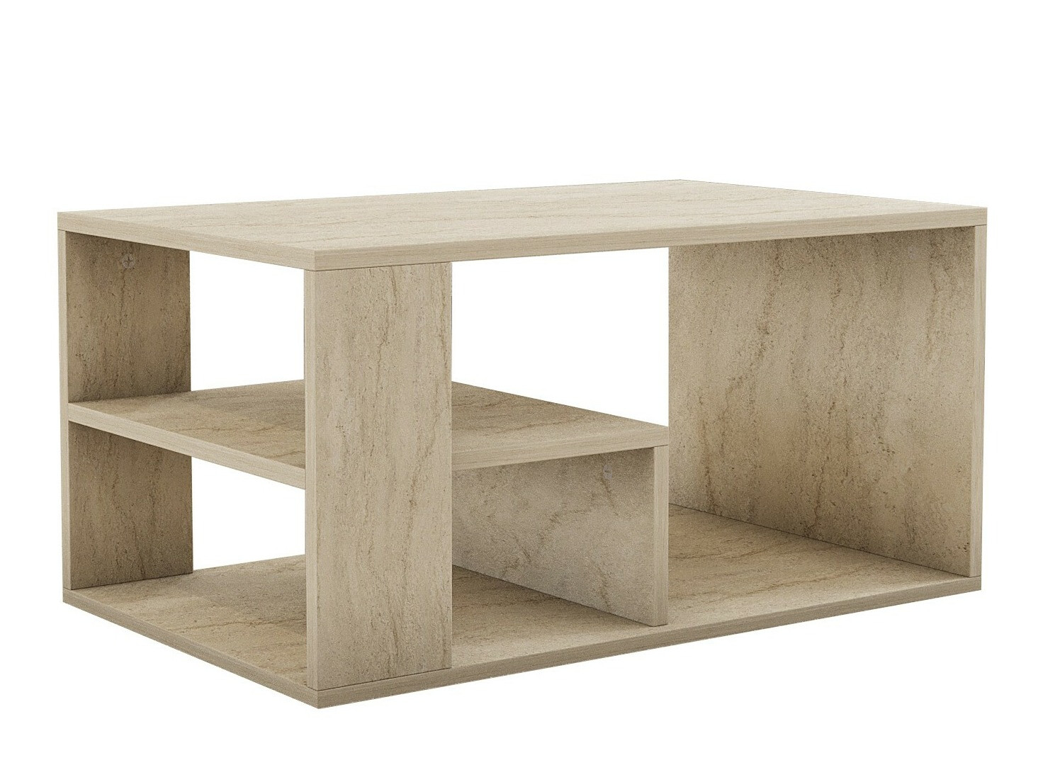 Stolić za kavu Kailua 2435 (Svijetli travertin)