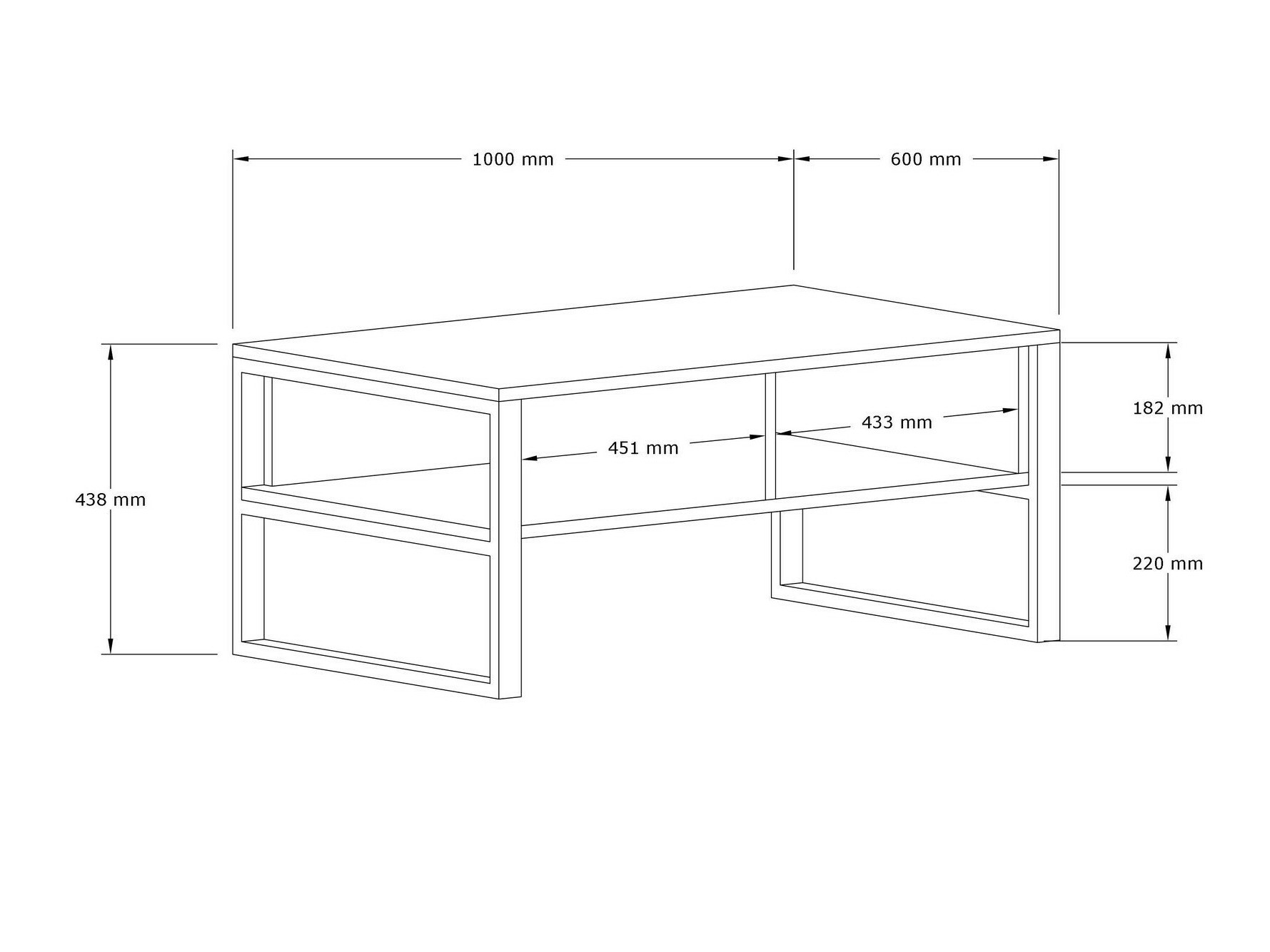 Stolić za kavu Kailua 2438