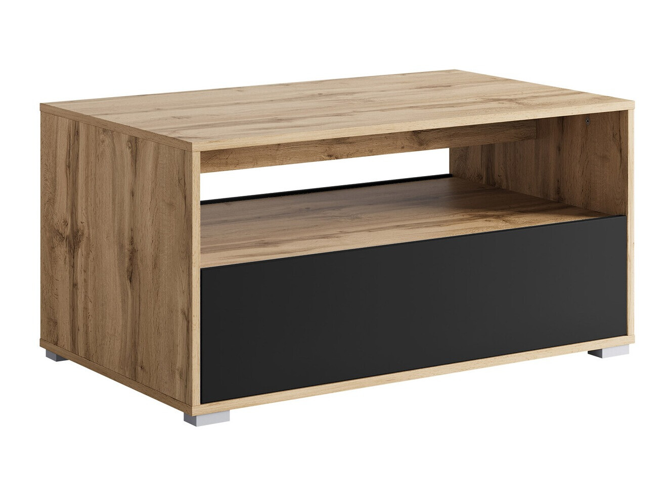 Stolić za kavu Sarasota 188 (Wotan hrast + Grafit)