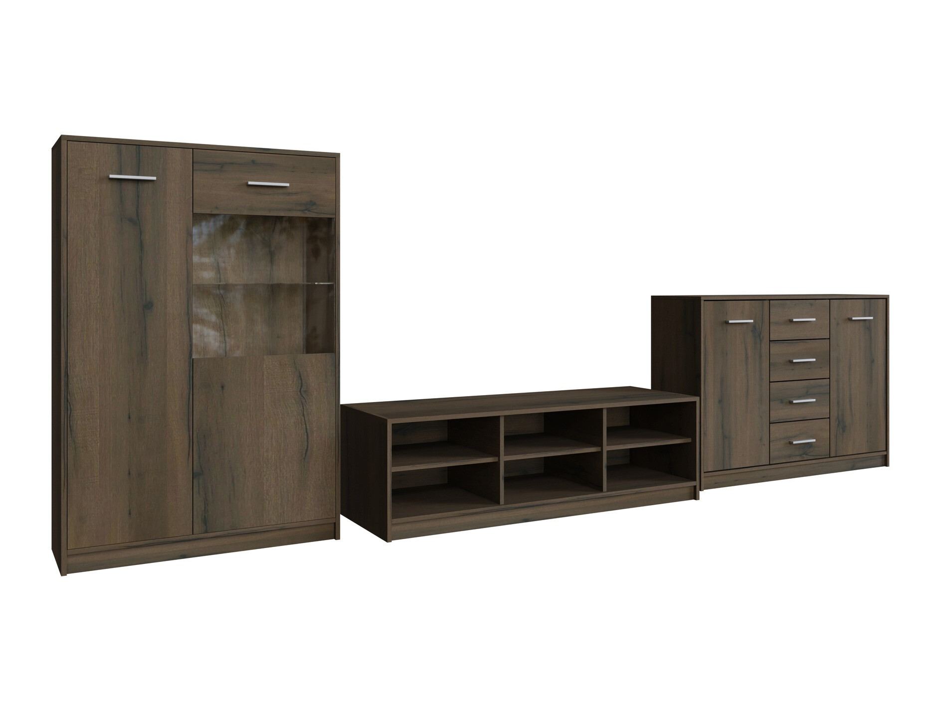 Dnevni boravak Novsore 165 (Tamni hrast)