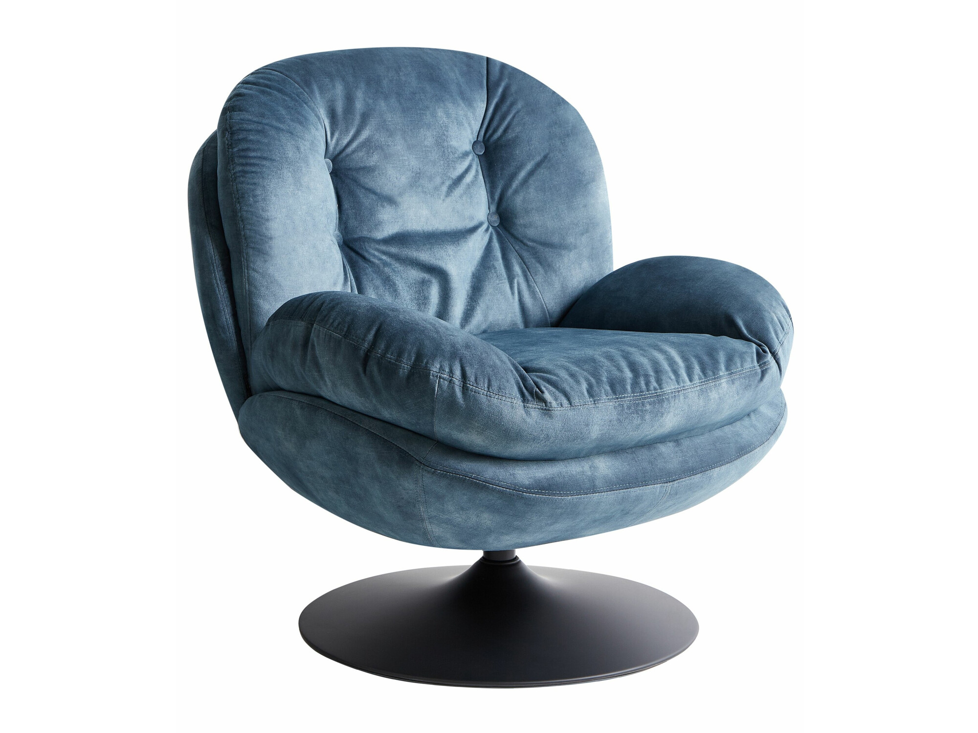 Fotelja Berwyn 2556 (Tamno plava)