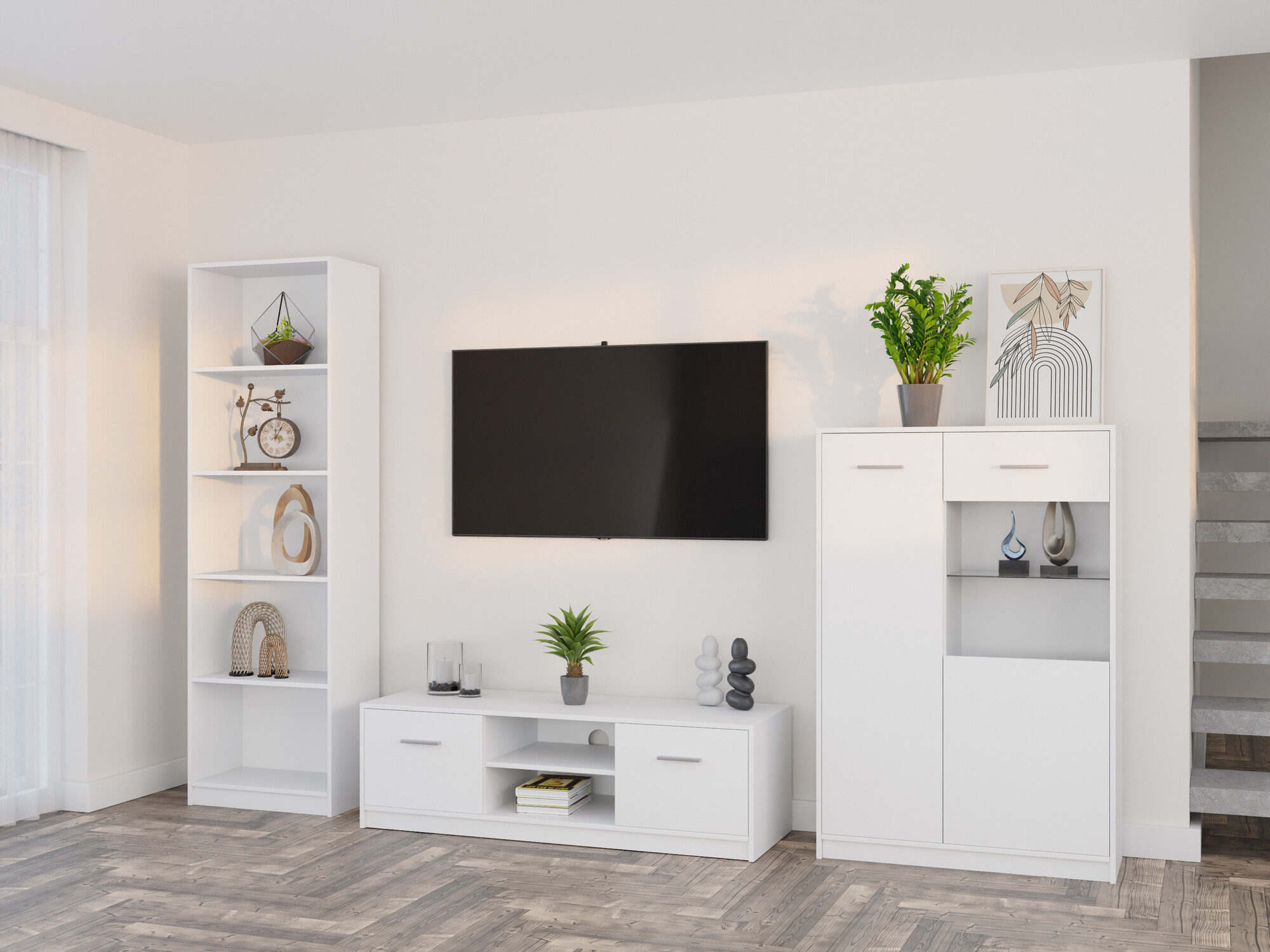 Set za dnevni boravak Novsore 164 (Bijela)