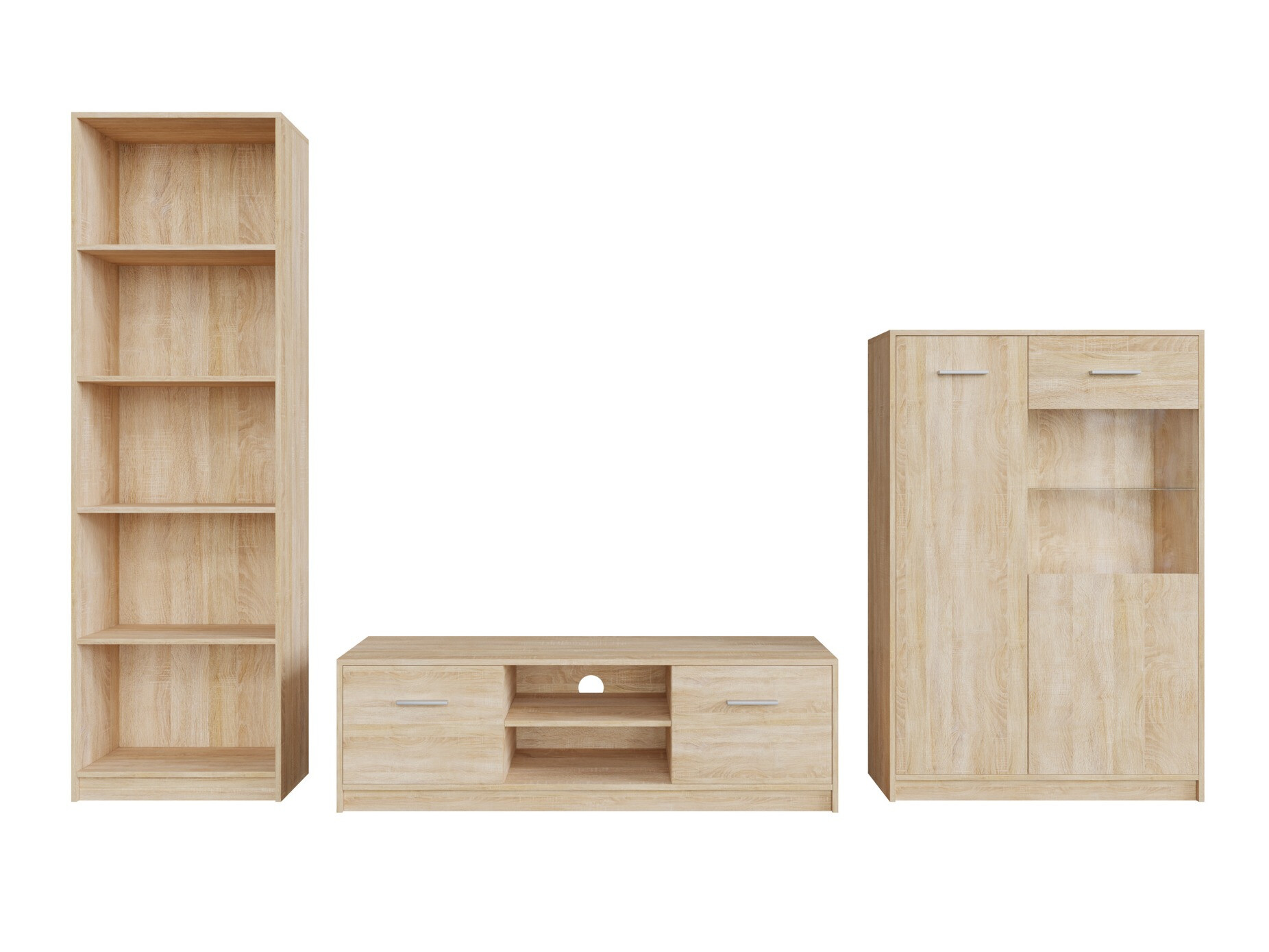 Set za dnevni boravak Novsore 164 (Sonoma hrast)