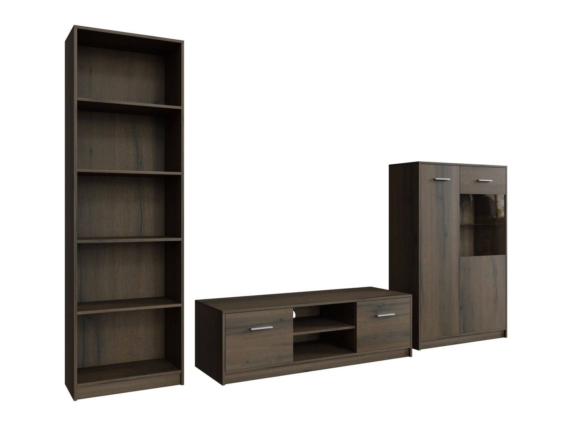 Set za dnevni boravak Novsore 164 (Tamni hrast)