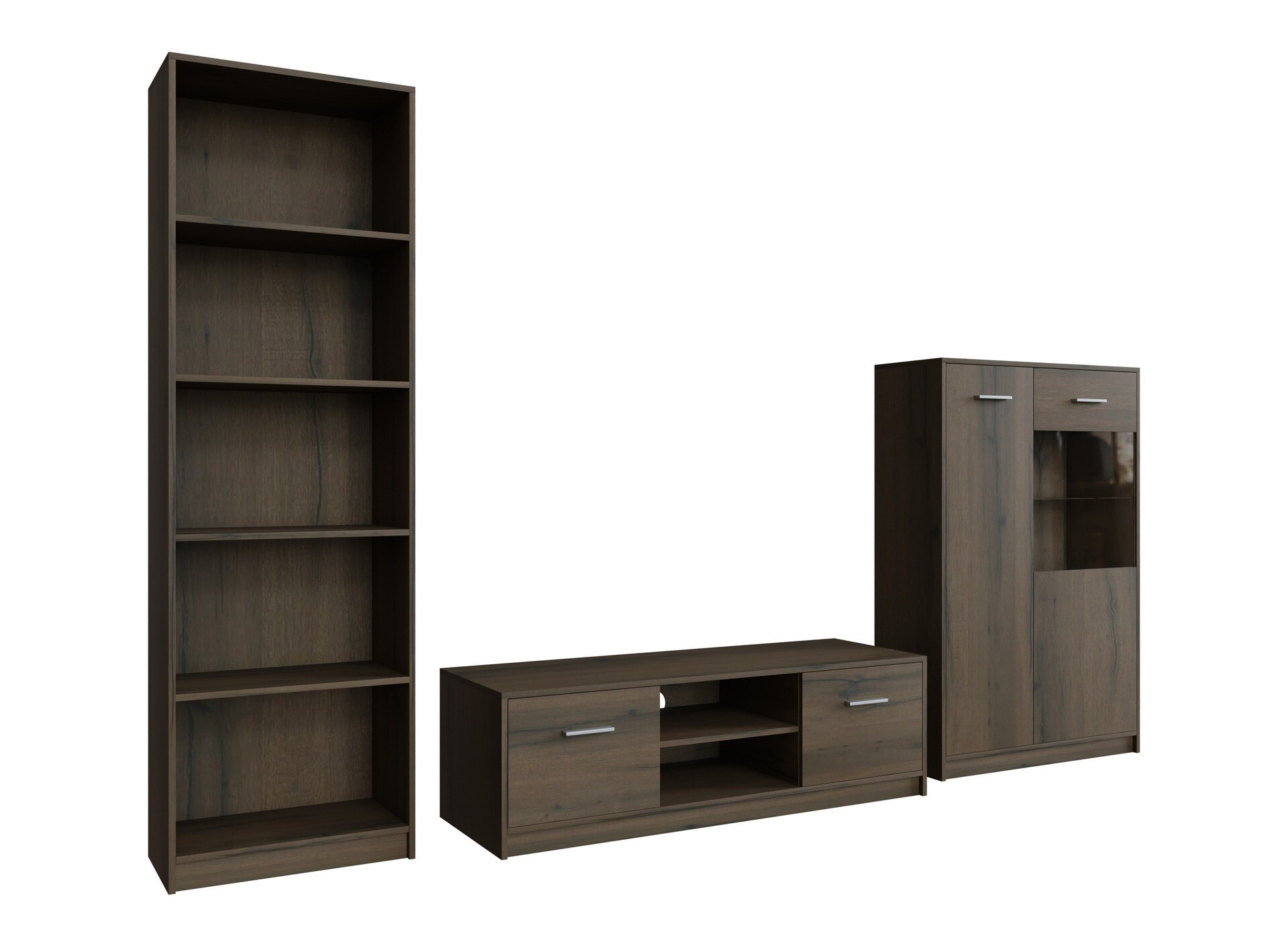 Set za dnevni boravak Novsore 164 (Tamni hrast)