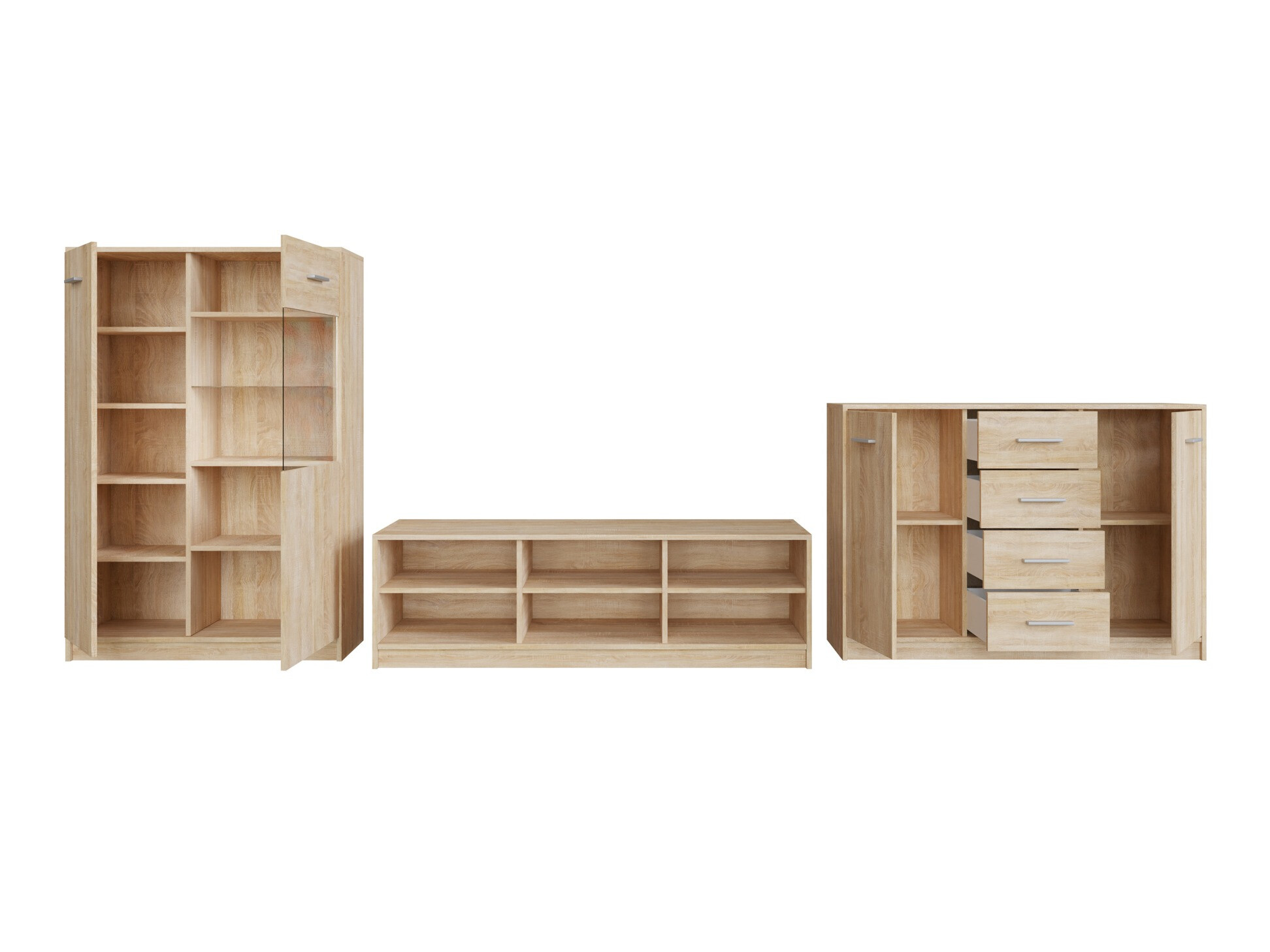 Set za dnevni boravak Novsore 165 (Sonoma hrast)