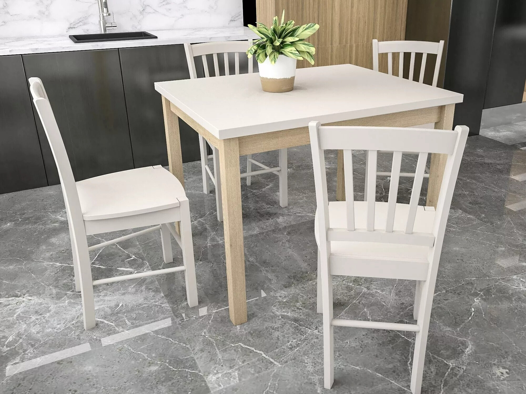 Stol Detroit 705 (Kašmir + Hrast)