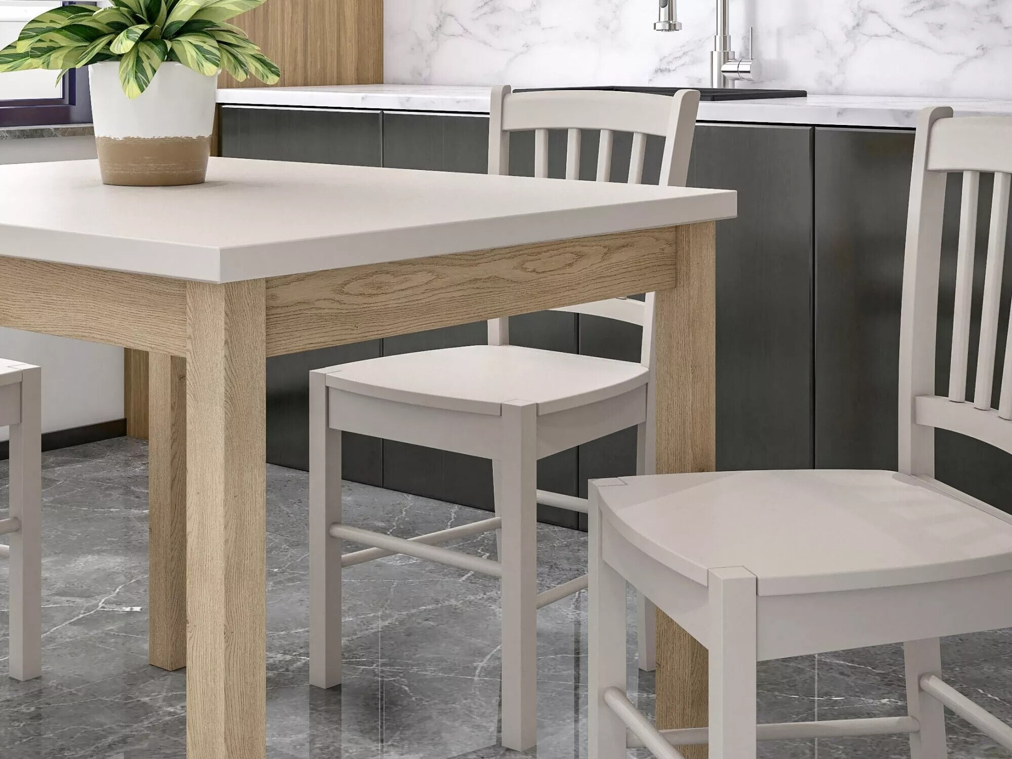 Stol Detroit 705 (Kašmir + Hrast)