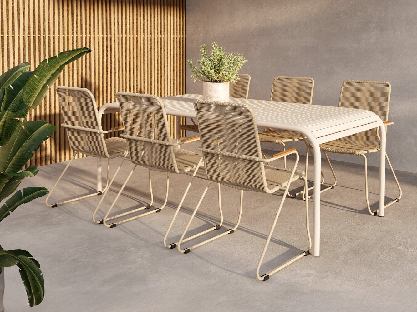 Vrtni stol Dallas 4771 (Bež)