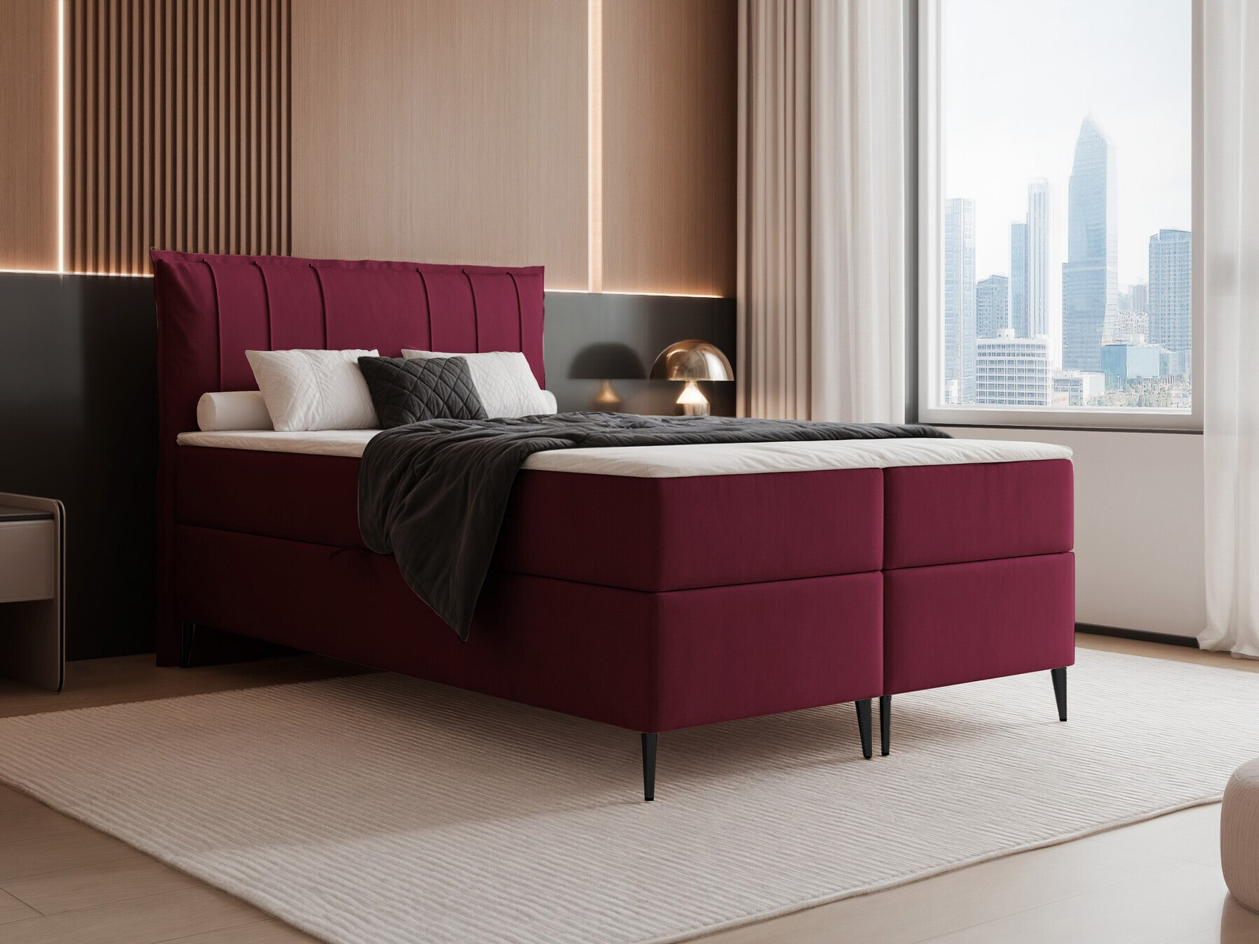 Boxspring krevet Martinez 105 (Magic Velvet 2229)
