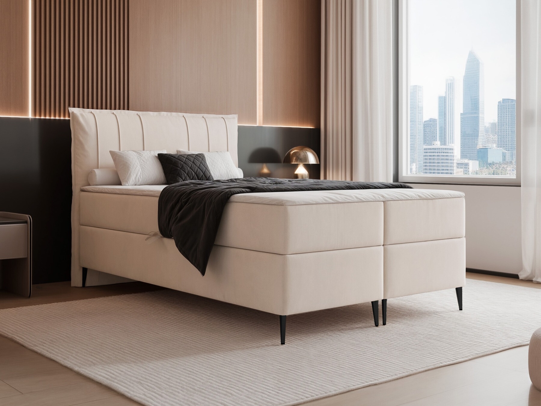 Boxspring krevet Martinez 105 (Magic Velvet 2256)