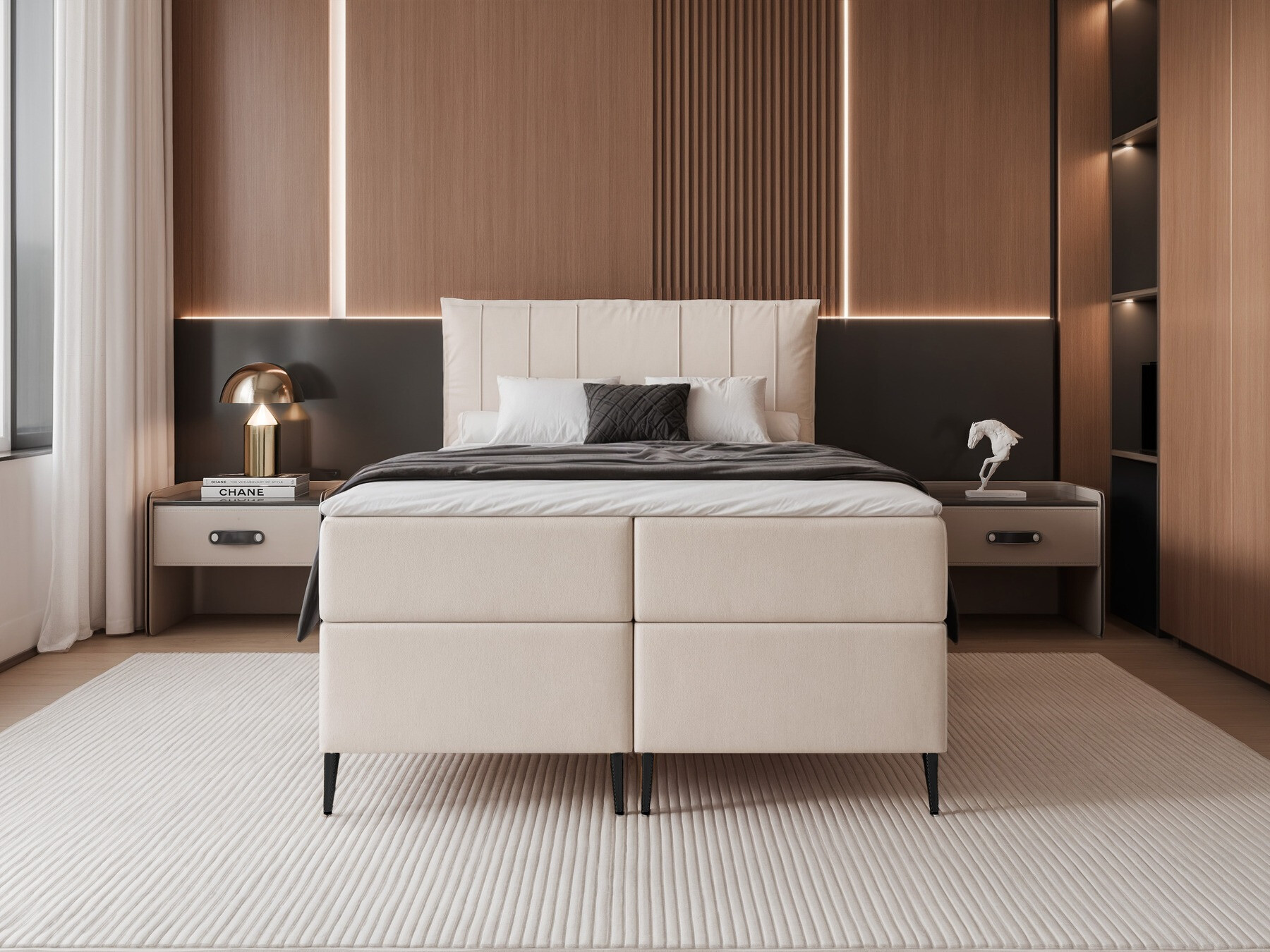 Boxspring krevet Martinez 105 (Magic Velvet 2256)