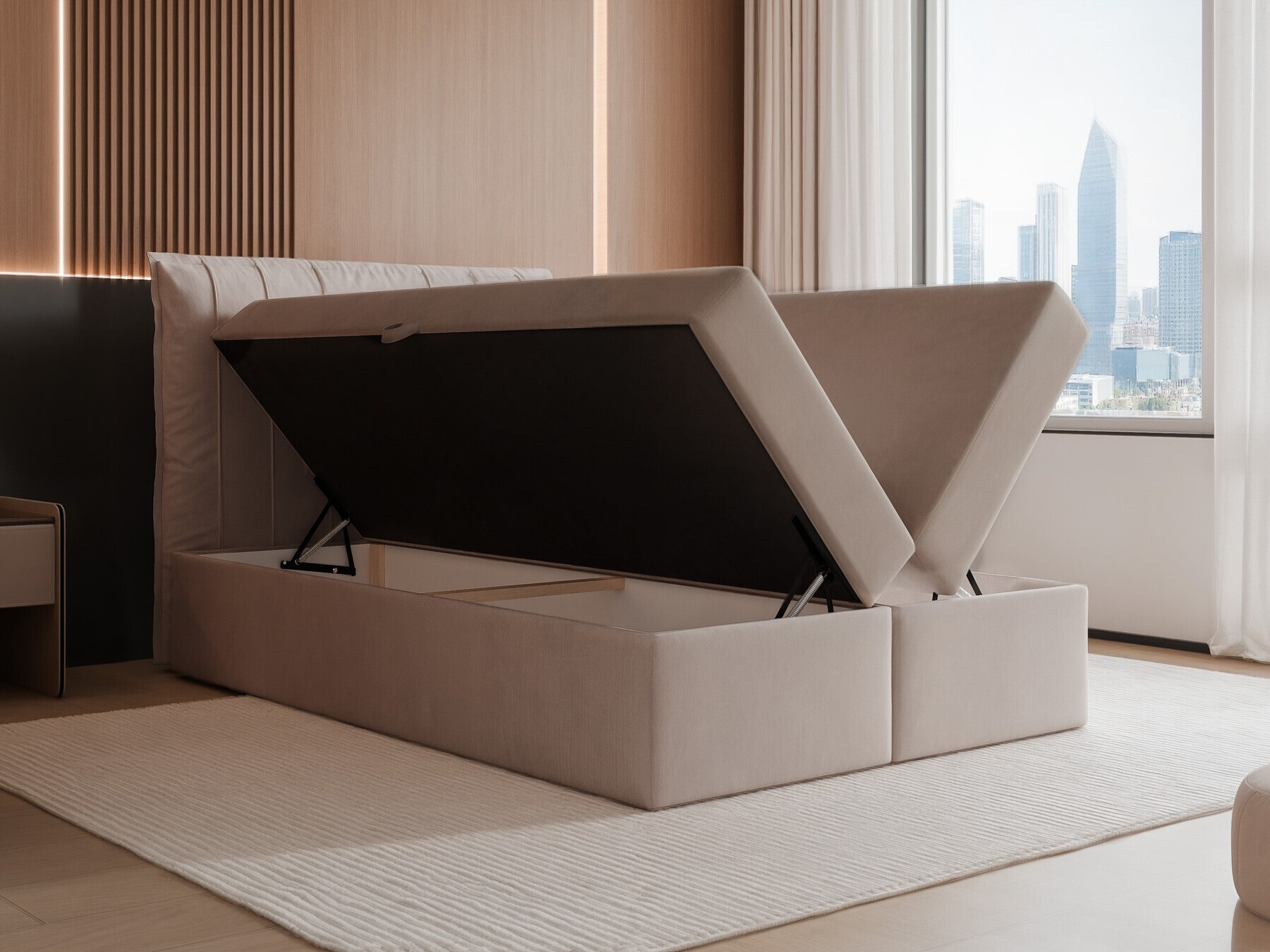 Boxspring krevet Martinez 107 (Magic Velvet 2225)