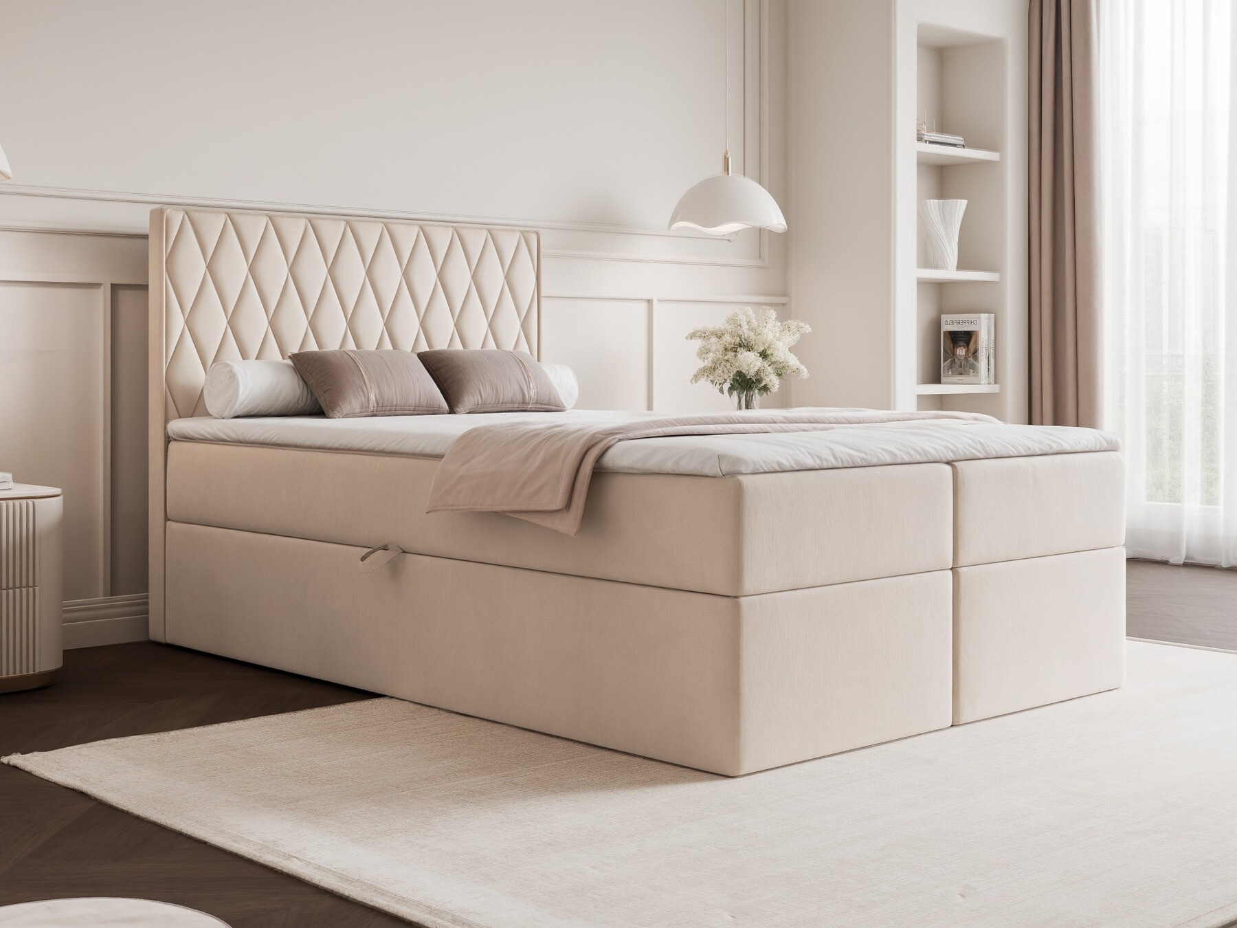 Boxspring krevet Martinez 114 (Magic Velvet 2256)
