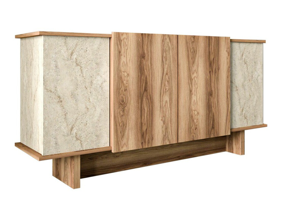 Ormarić Kailua 2453 (Svijetla Travertine + Orah)