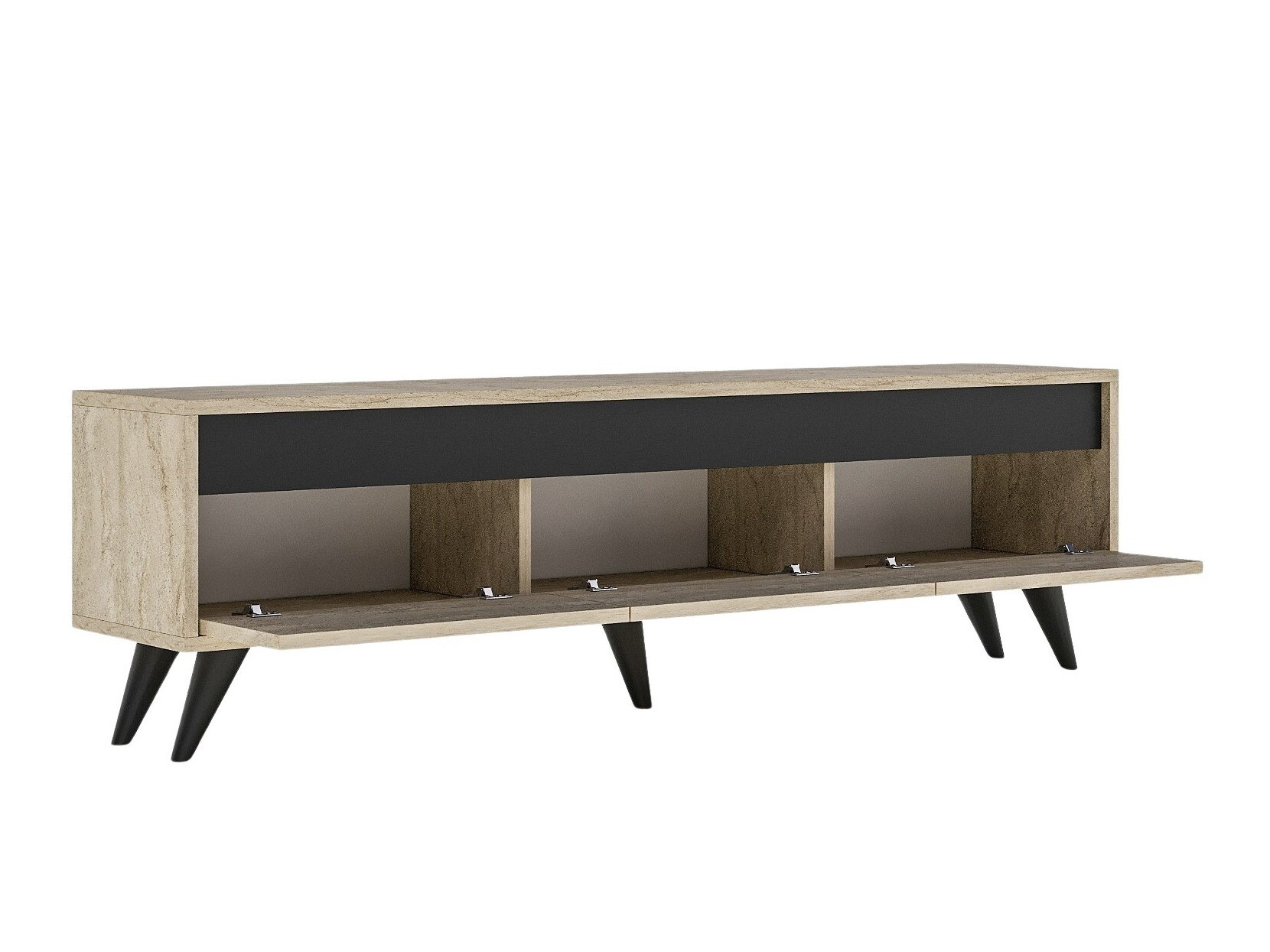 TV stol Kailua 1956 (Svijetlo smeđa + Antracit)