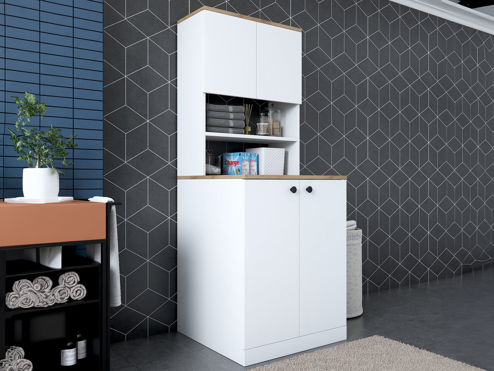 Kupaonska polica Kailua 2454