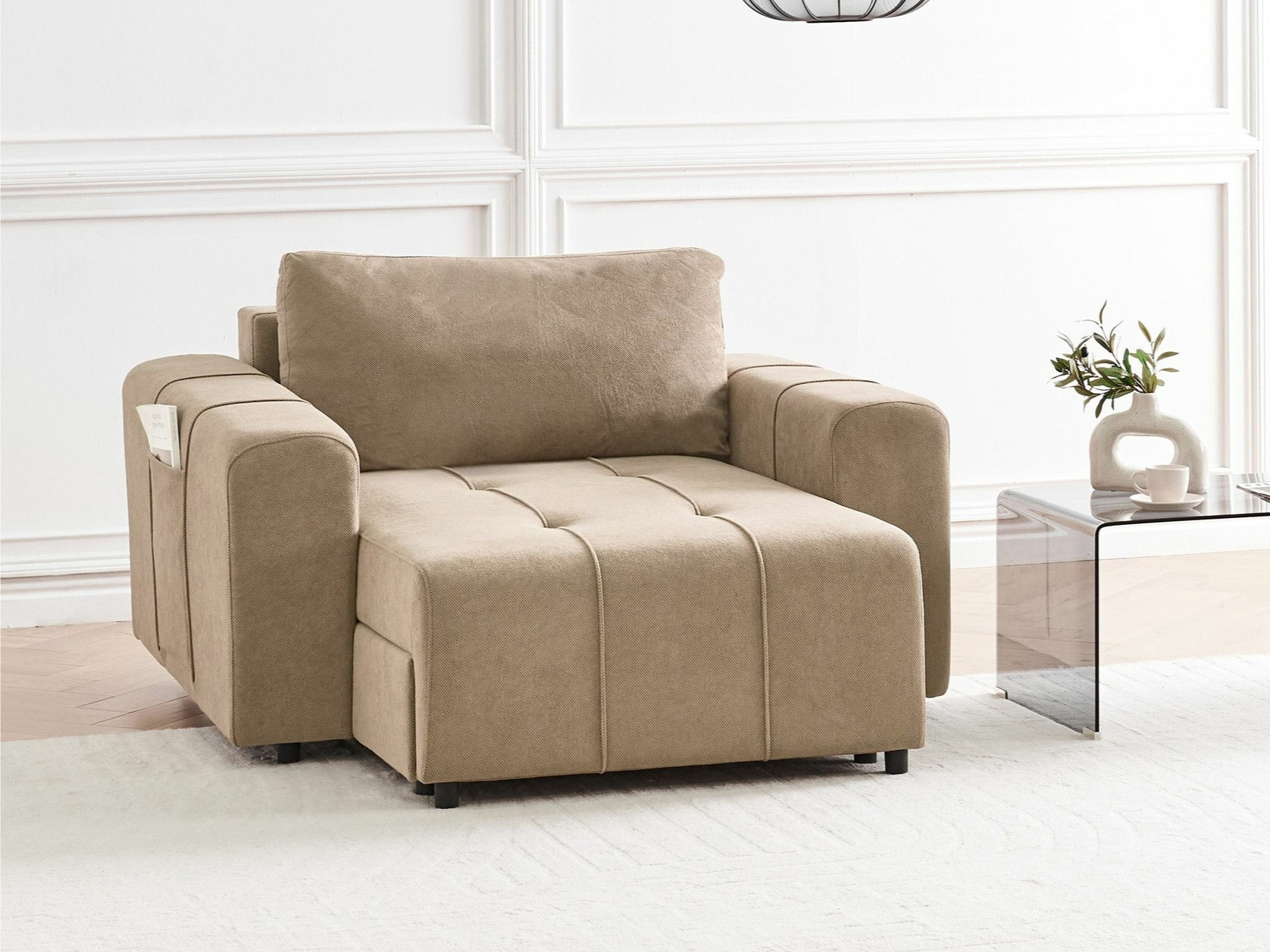 Ležaj Mirtivi 103 (Smeđa)