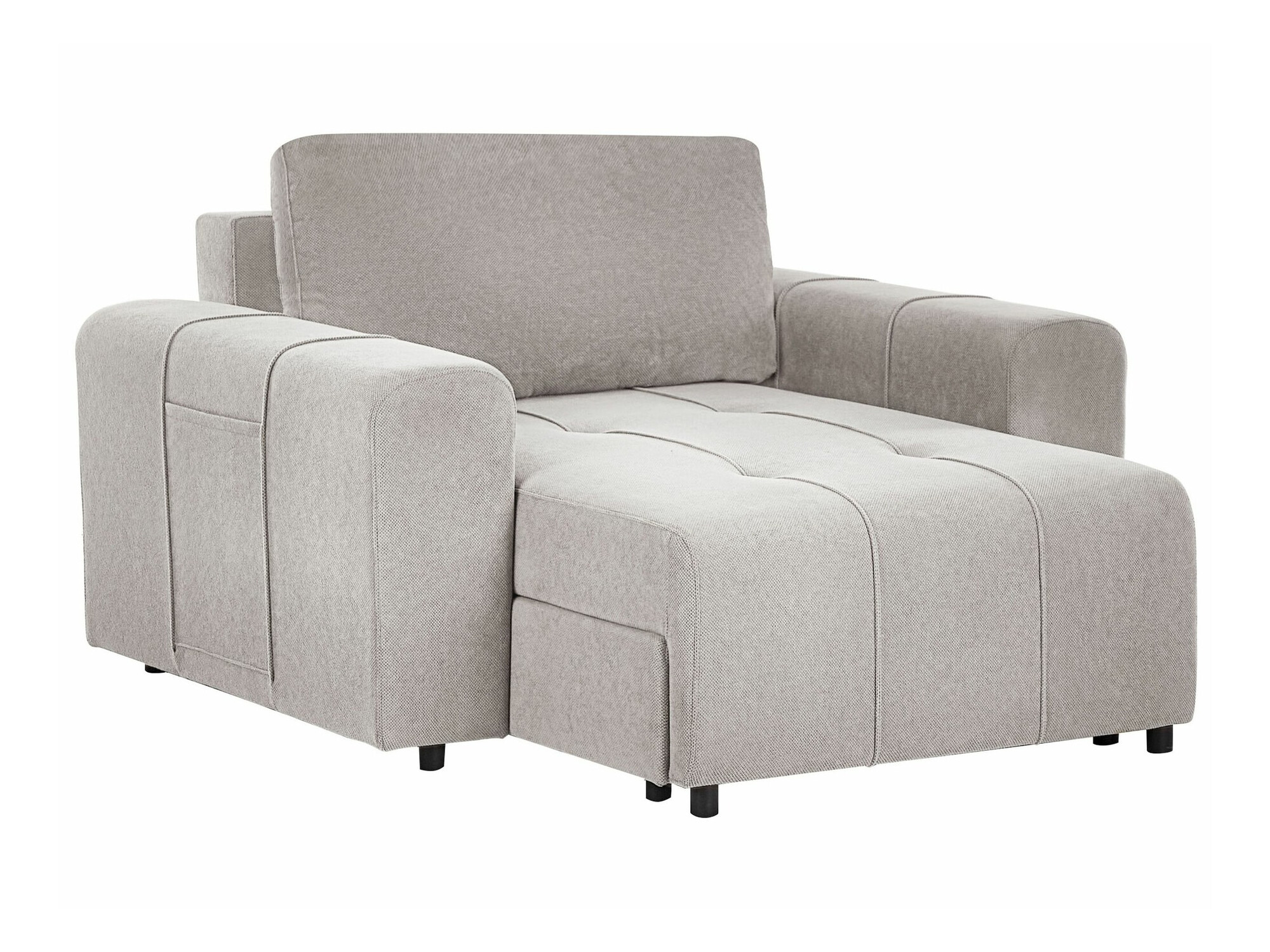 Ležaj Mirtivi 103 (Svijetlo siva)