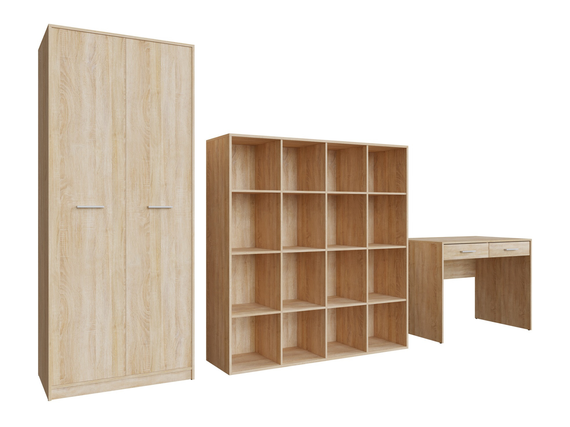 Set za kućni ured Novsore 166 (Sonoma hrast)