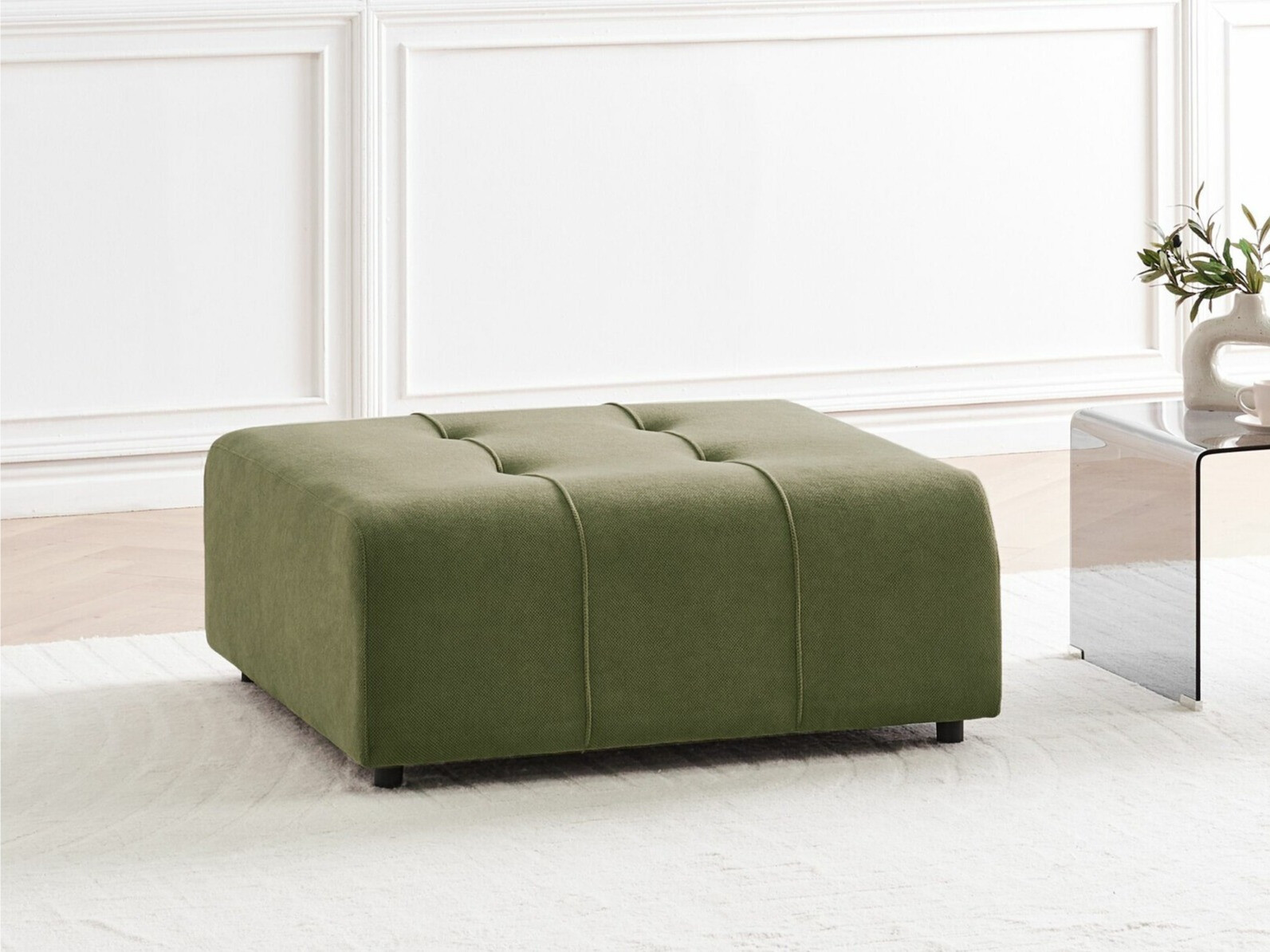 Tapecirana klupa Mirtivi 102 (Zelena)