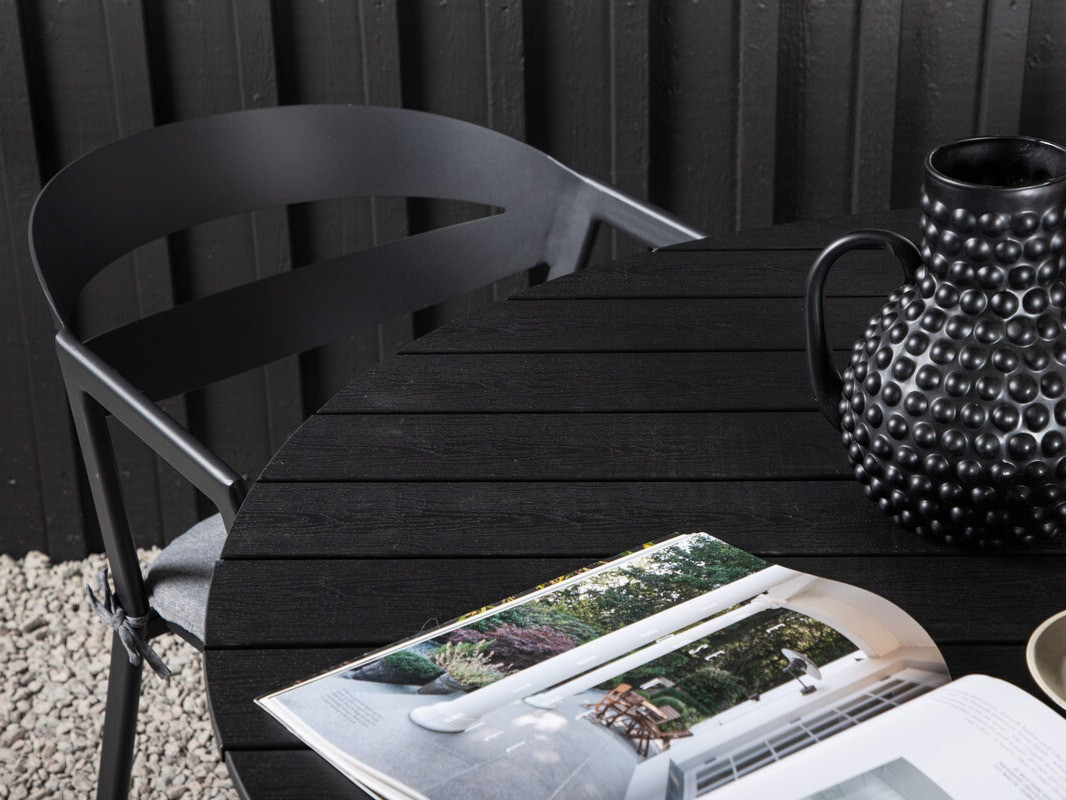 Set stola i stolica Dallas 4791 (Crna)