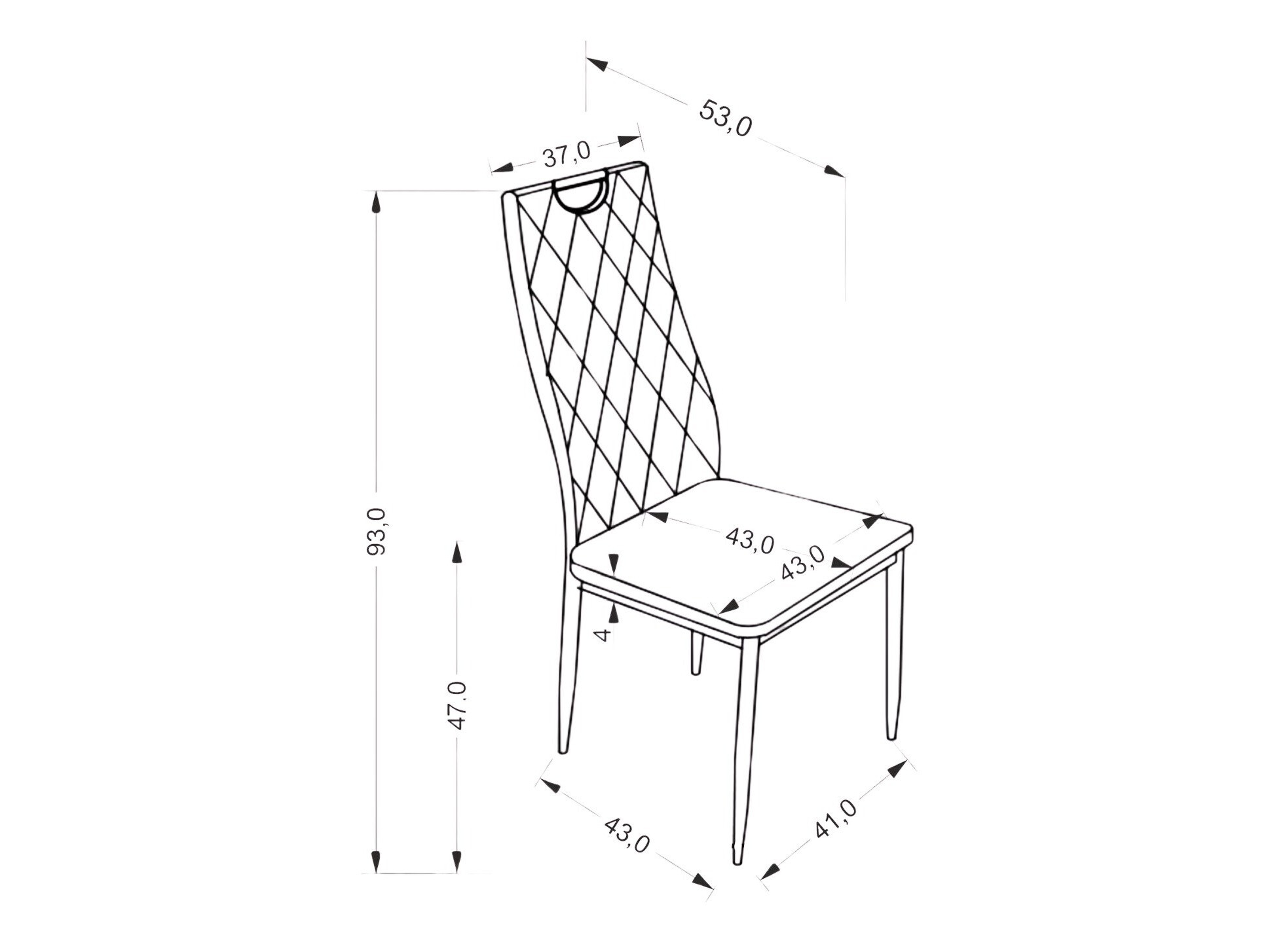 Stolica Houston 1921 (Bež)