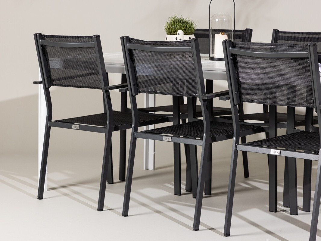 Set stola i stolica Dallas 4806 (Bijela)