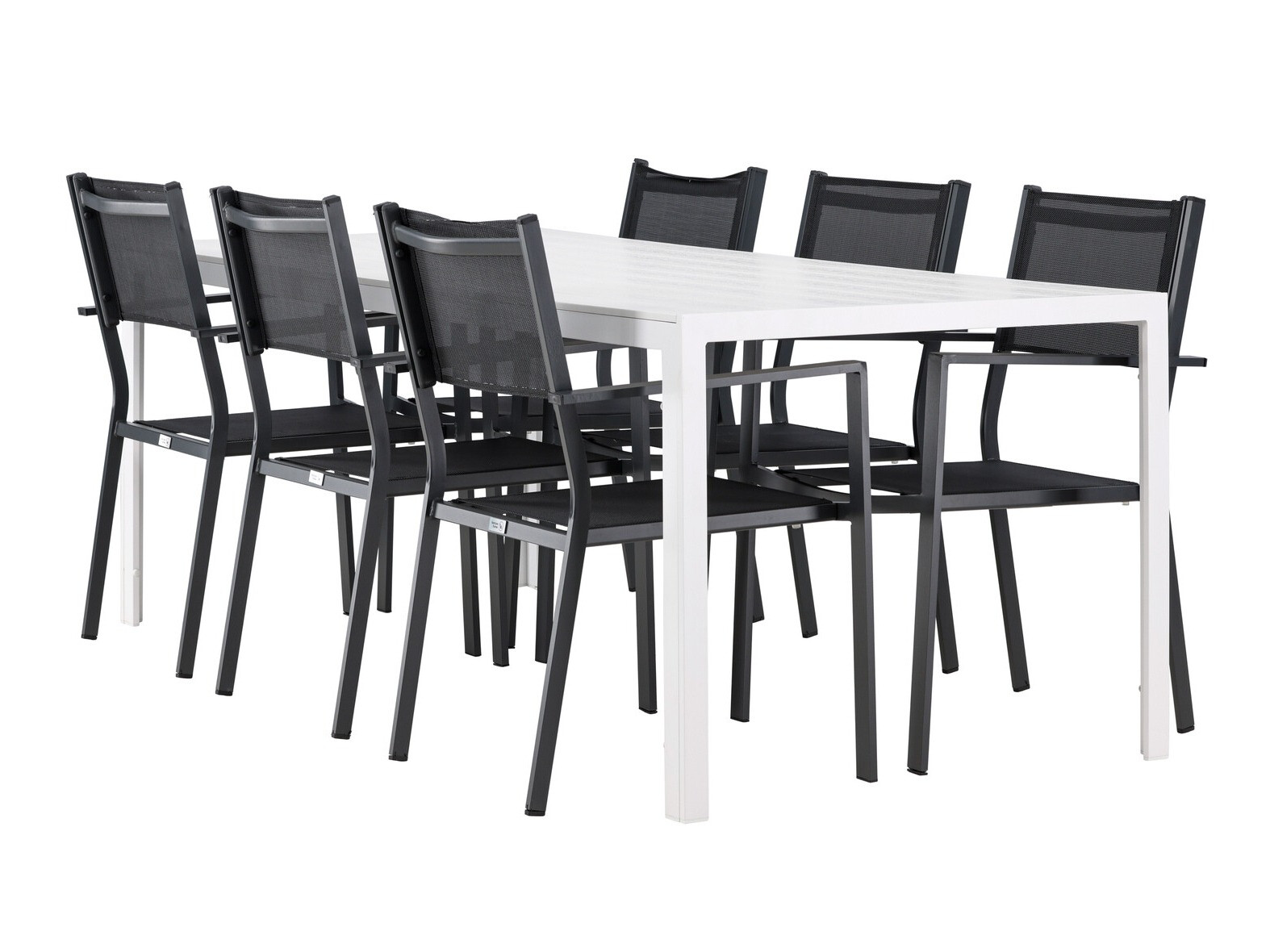 Set stola i stolica Dallas 4806 (Bijela)
